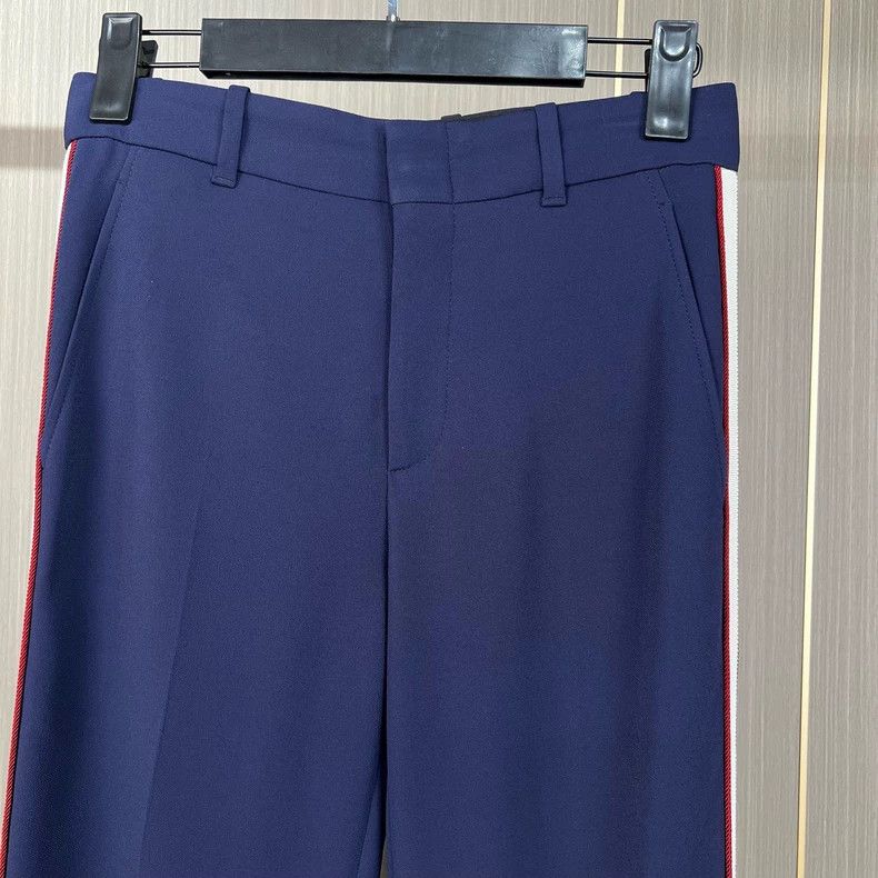 Gucci Gucci Webbing striped casual trousers 2504-Nextarrow Size US 38 / EU 54 - 3 Thumbnail