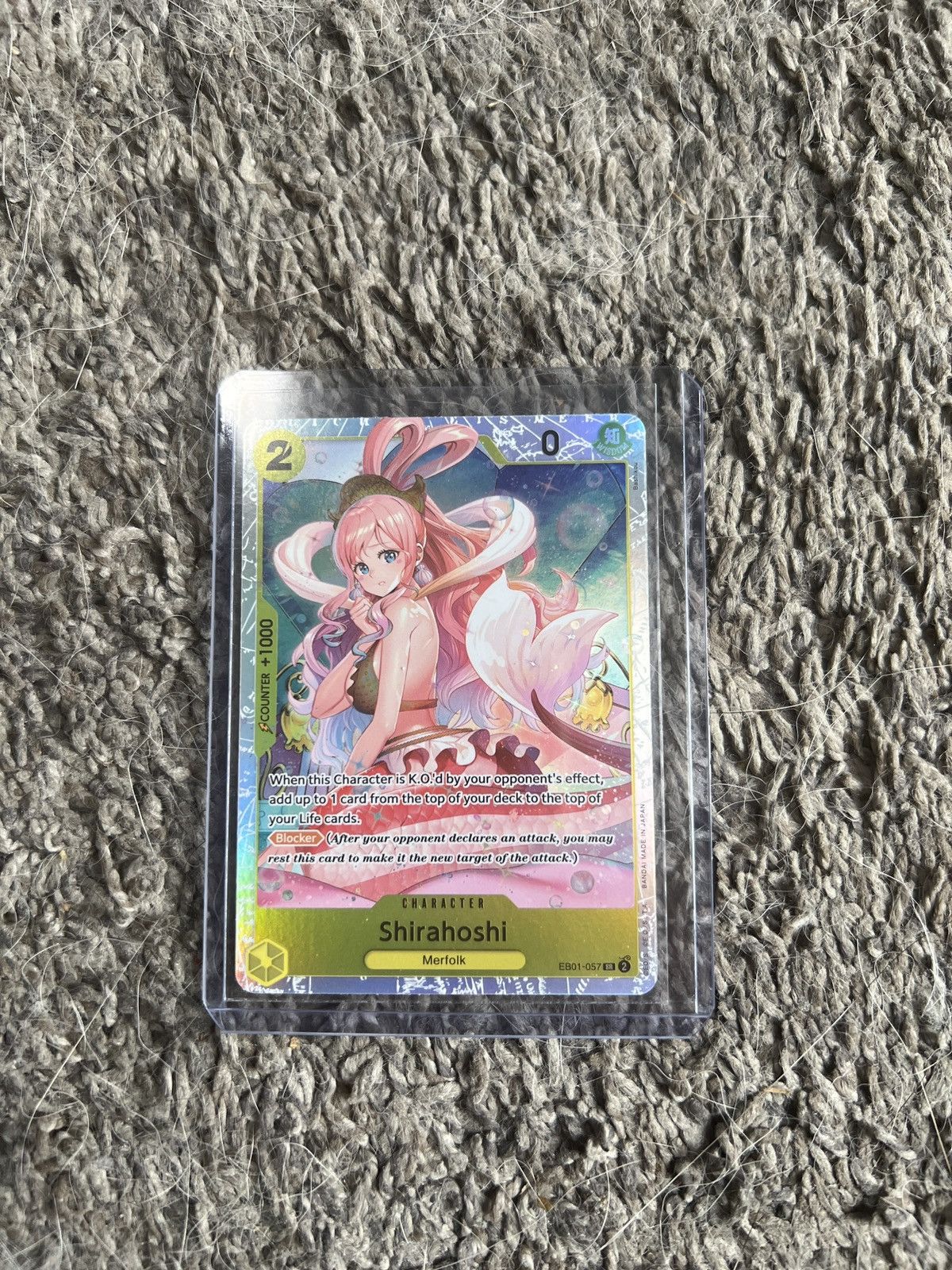 One Piece One Piece Shirahoshi Card Size ONE SIZE - 1 Thumbnail