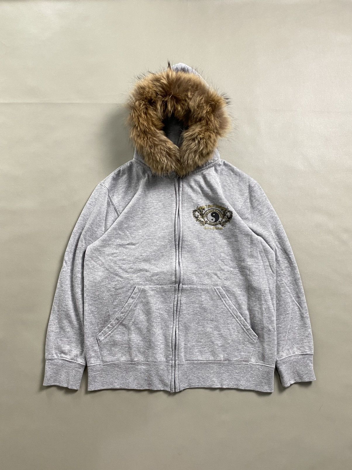 Hysteric Glamour × If Six Was Nine × Japanese Brand T&C Surf YinYang Tribal Fur Hoodie IfsixLgb Style Size US M / EU 48-50 / 2 - 1 Thumbnail