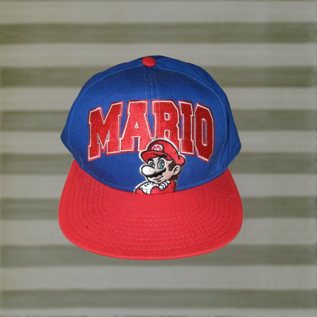 Nintendo Super Mario Bros Hat Cap 2012 Men One Size Nike Nike? Size ONE SIZE - 1 Thumbnail