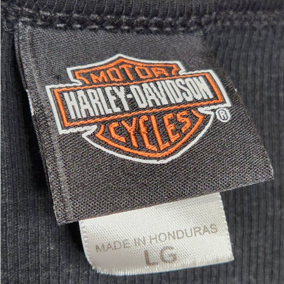 Harley Davidson Harley Davidson Womens Ribbed Tank Top Double Sided Black Size L / US 10 / IT 46 - 4 Thumbnail