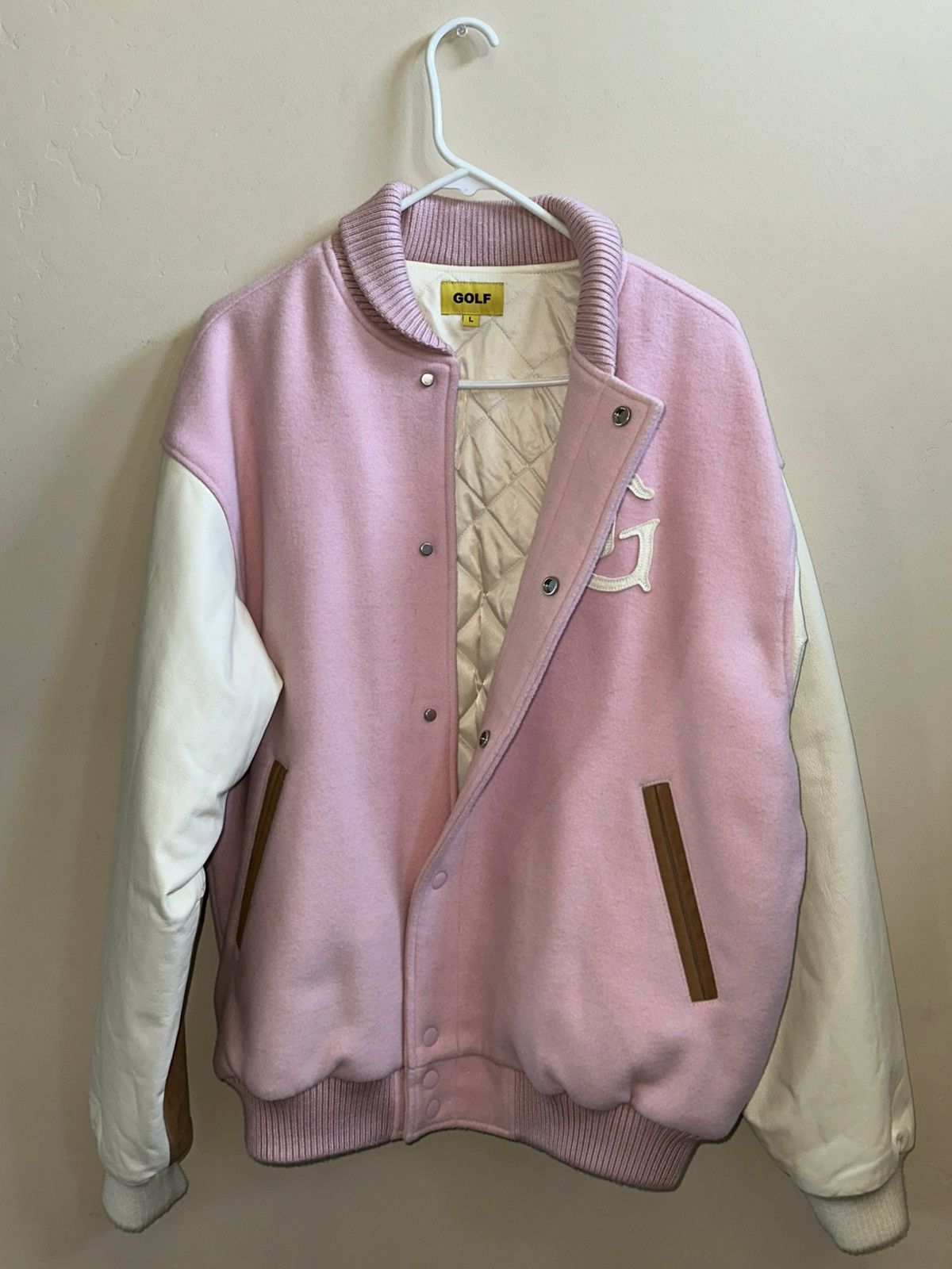 Golf Wang GOLFWANG WOOL G LETTERMAN JACKET SIZE L Size US L / EU 52-54 / 3 - 3 Thumbnail