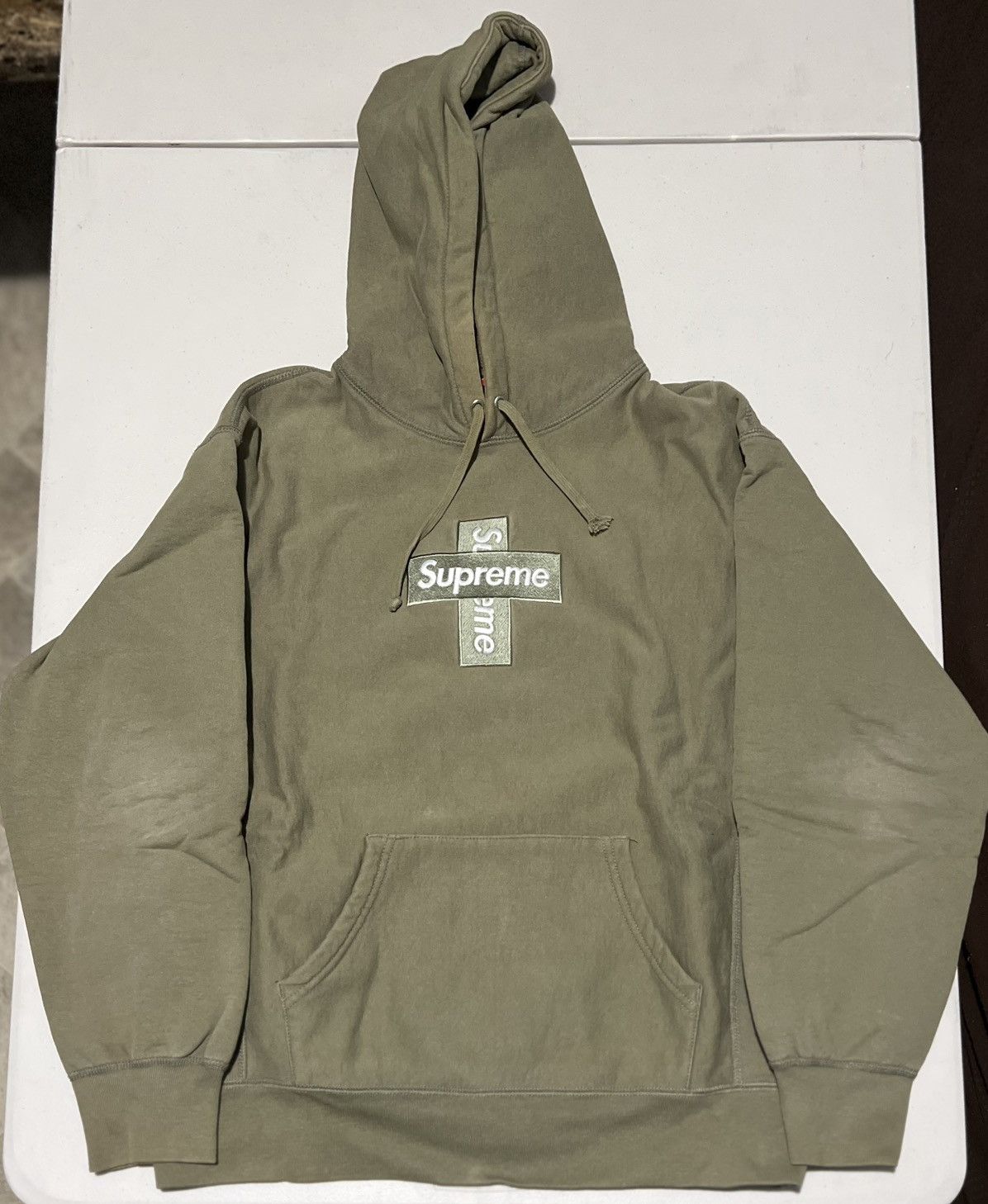 Supreme Supreme Cross Box Logo Hooded Sweatshirt Ss20 Size US M / EU 48-50 / 2 - 1 Thumbnail