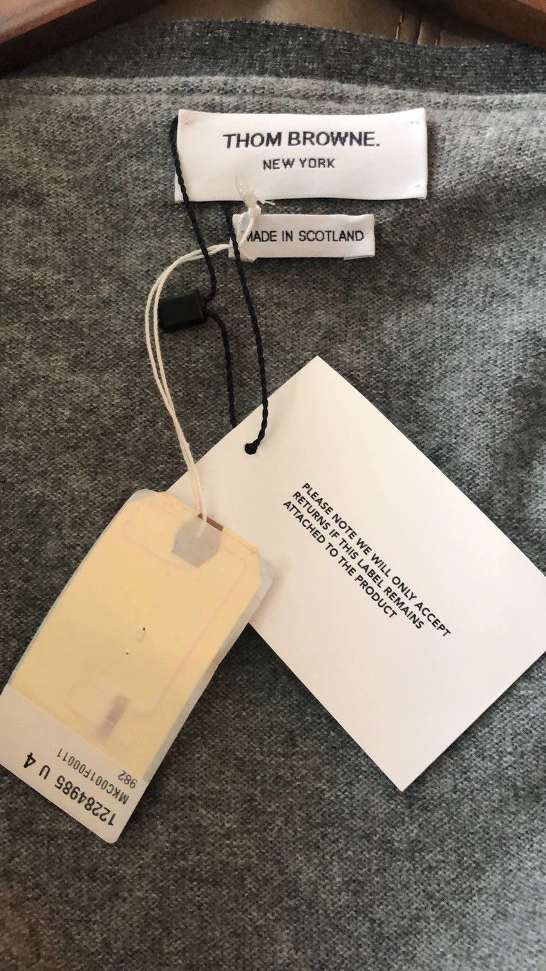 Thom Browne Thom Browne Colorful cashmere sweater Size US XL / EU 56 / 4 - 2 Thumbnail