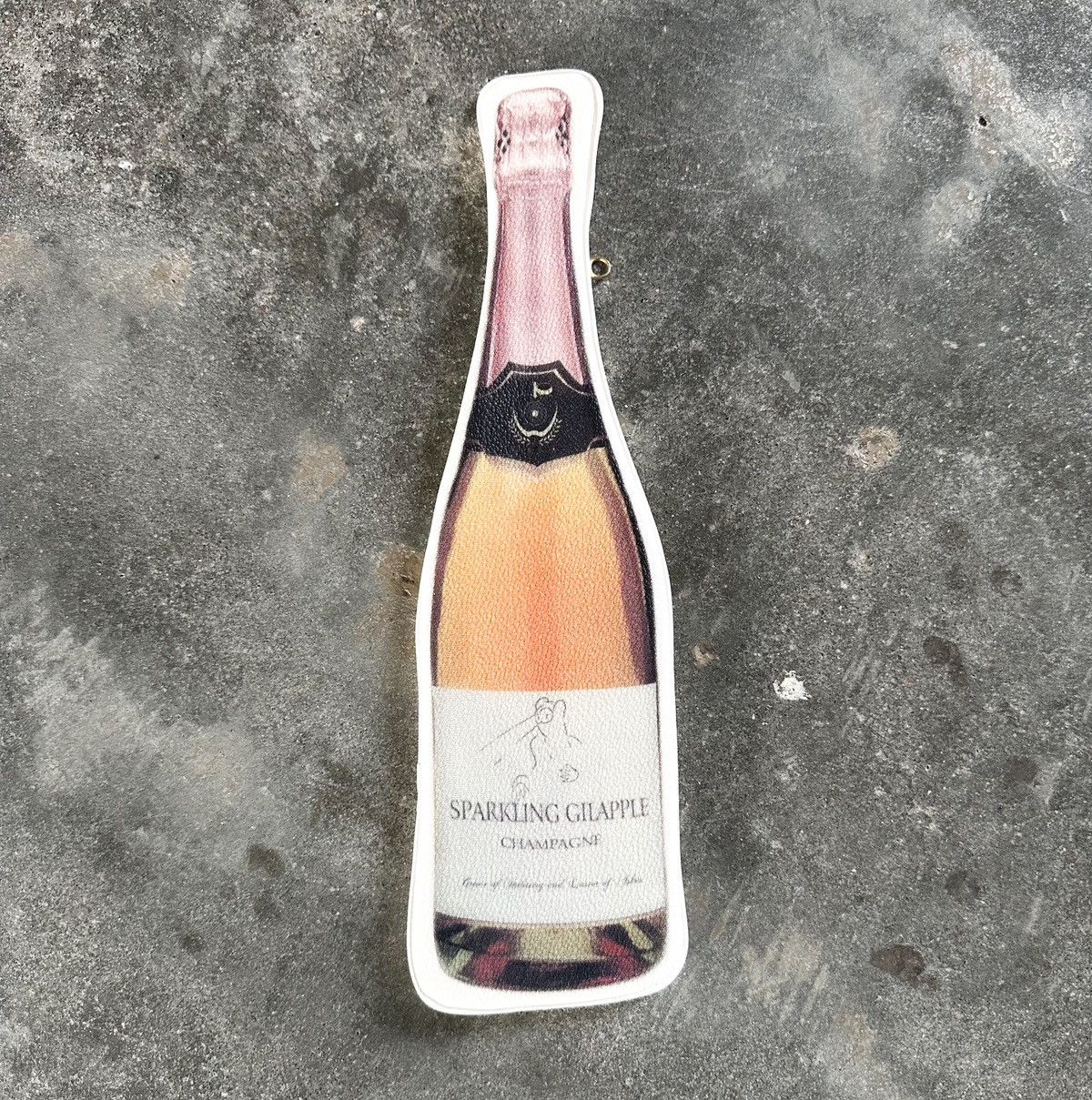 Undercover Sparkling Champagne Leather Pouch Size ONE SIZE - 1 Thumbnail