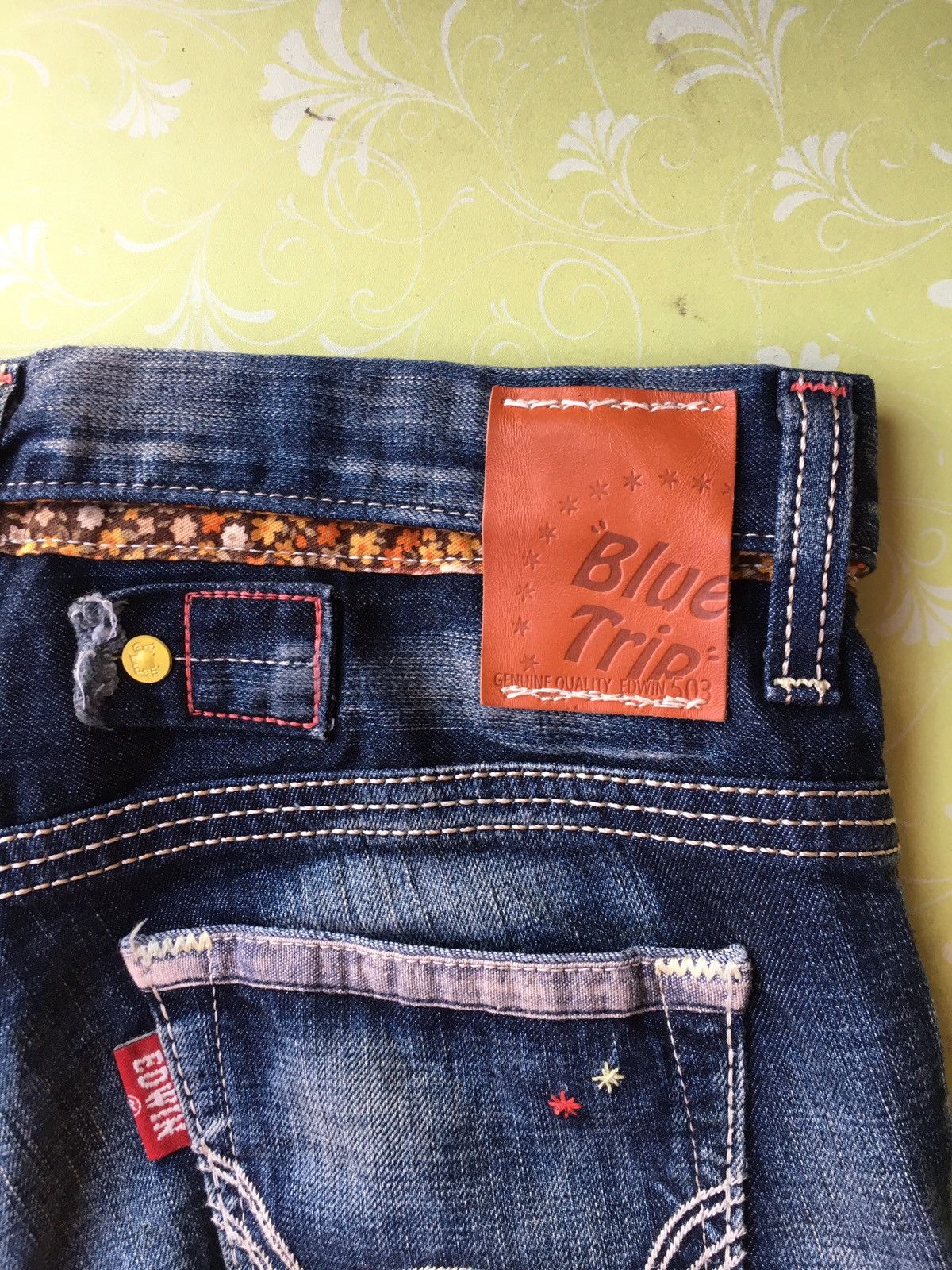 Edwin × Japanese Brand Edwin blue trip 503 Size US 32 / EU 48 - 1 Thumbnail
