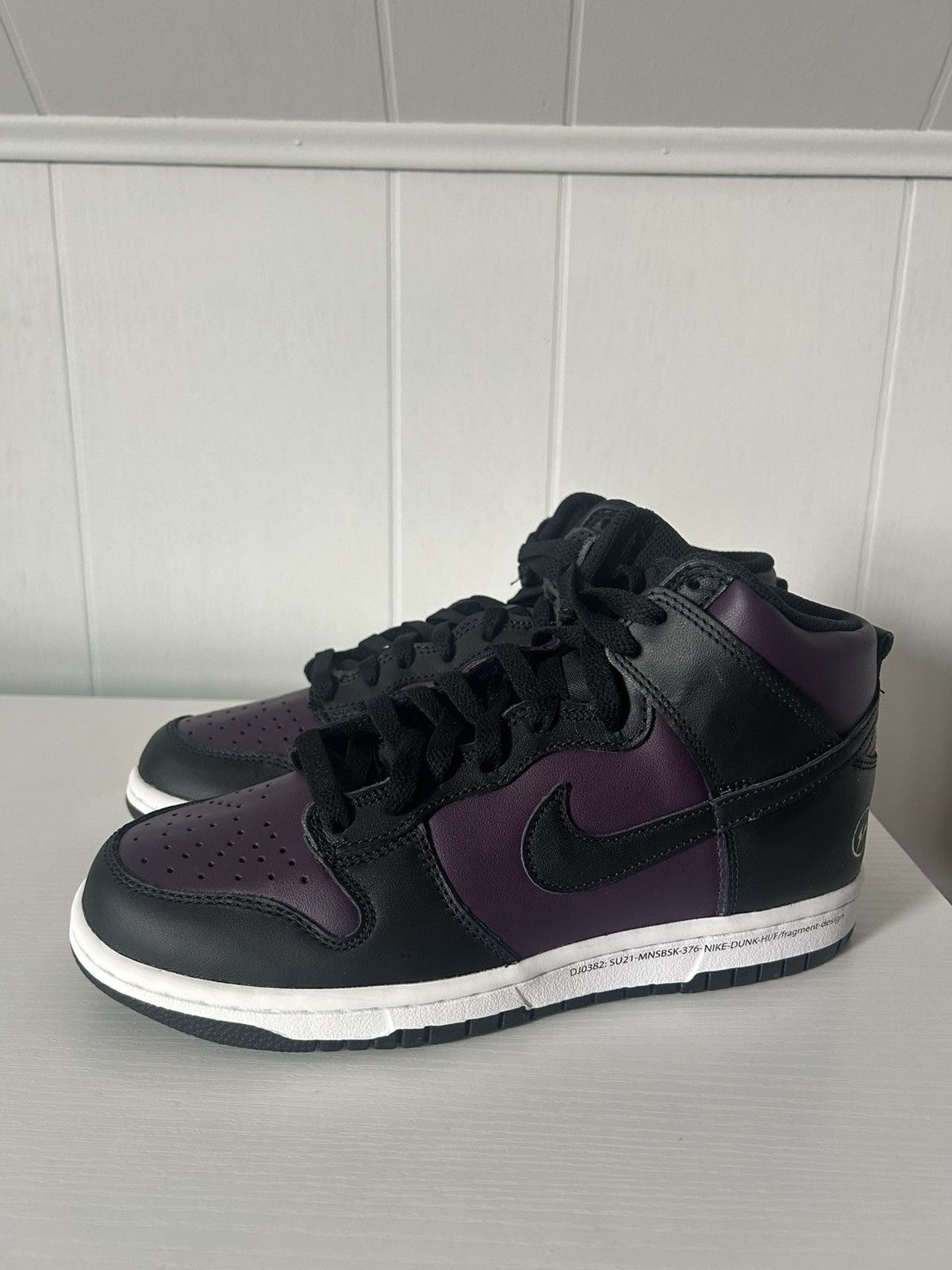 Fragment Design × Nike Nike Dunk High Fragment Beijing 2021 Size US 6.5 / EU 39-40 - 2 Thumbnail