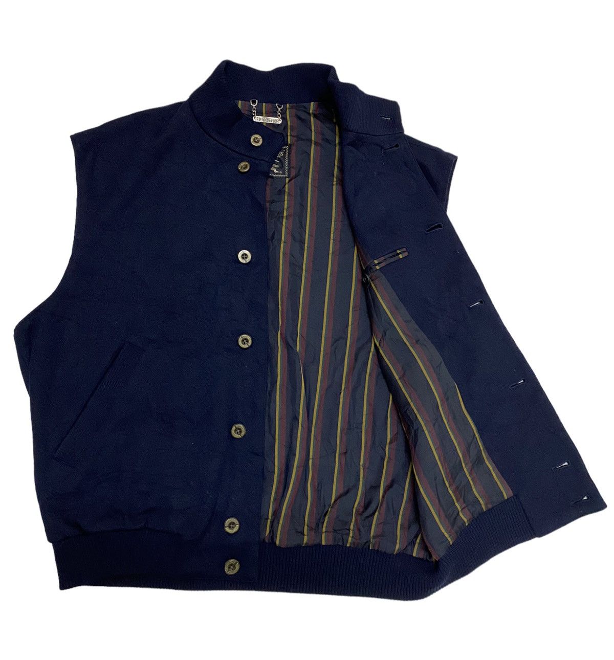 Burberrys Wool Silk Lined Vest (C2)