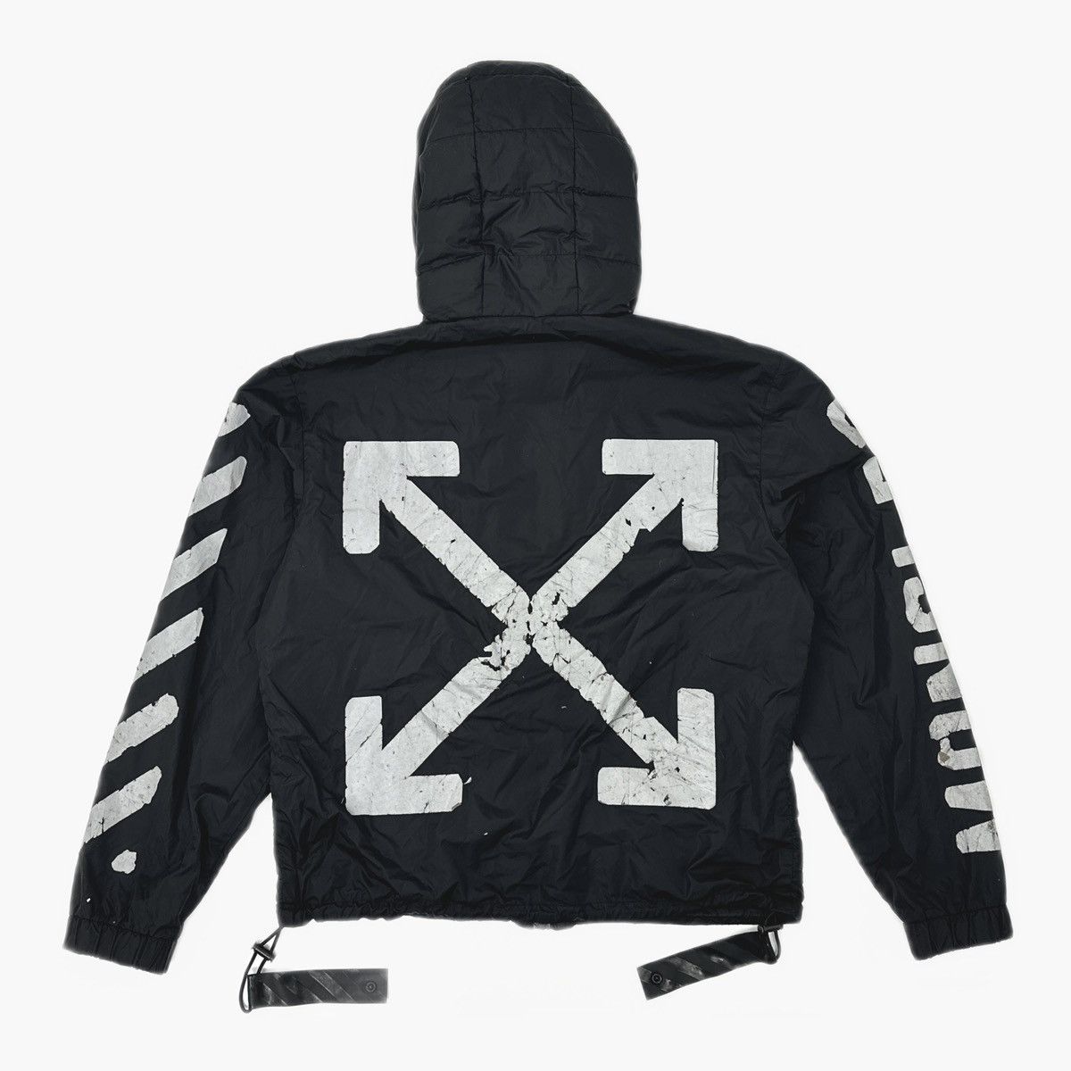 Moncler × Off-White Moncler x Off-White Tablier quilted down jacket Size US L / EU 52-54 / 3 - 2 Thumbnail