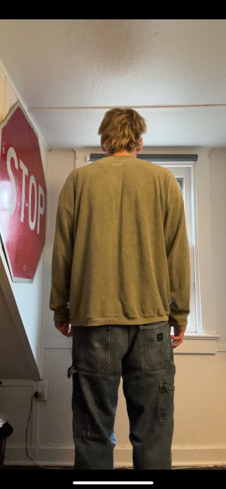 Vintage Arizona green crew neck Size US L / EU 52-54 / 3 - 3 Thumbnail