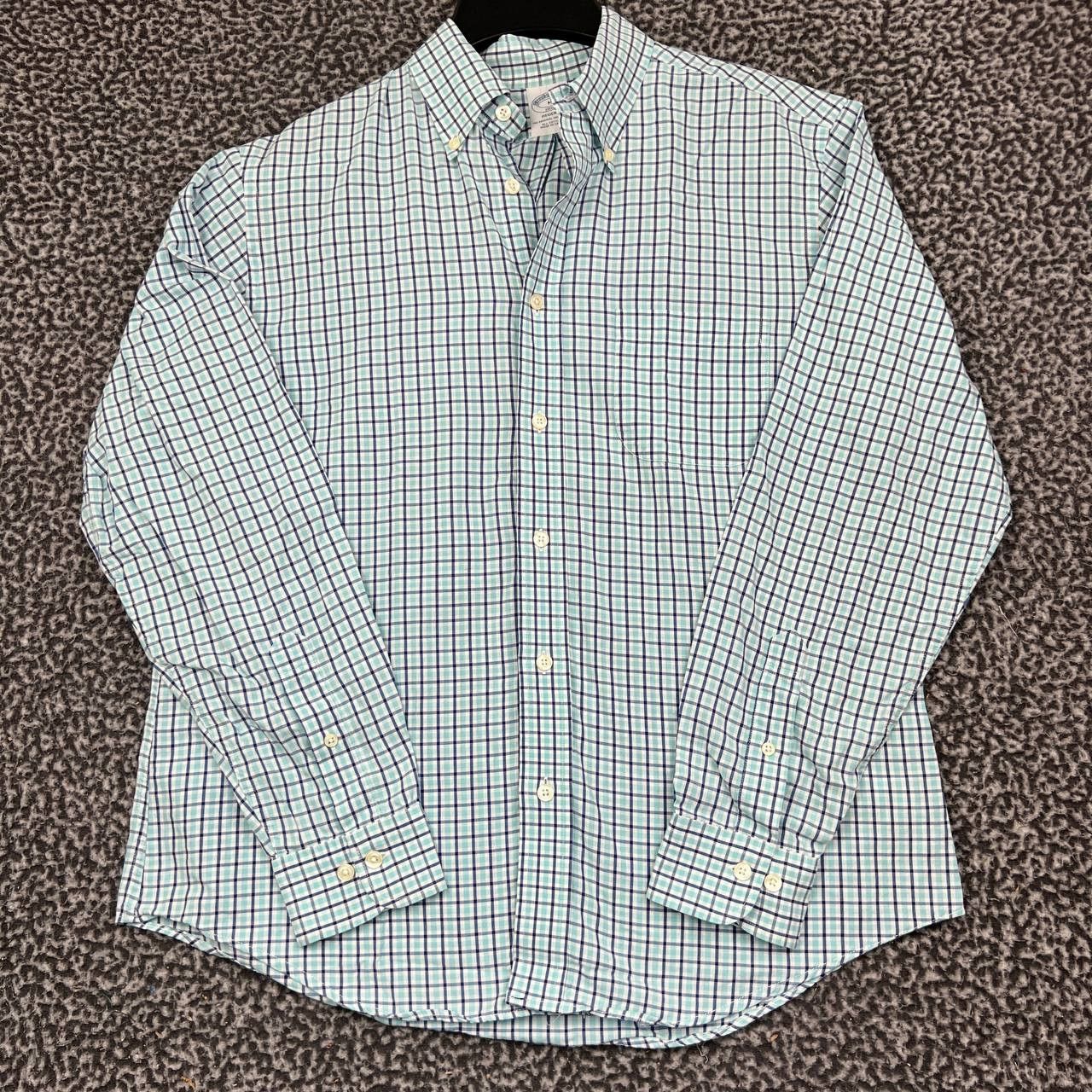 Brooks Brothers Brooks Brothers Button Down Shirt Men Check Long Sleeve M Size US M / EU 48-50 / 2 - 1 Thumbnail