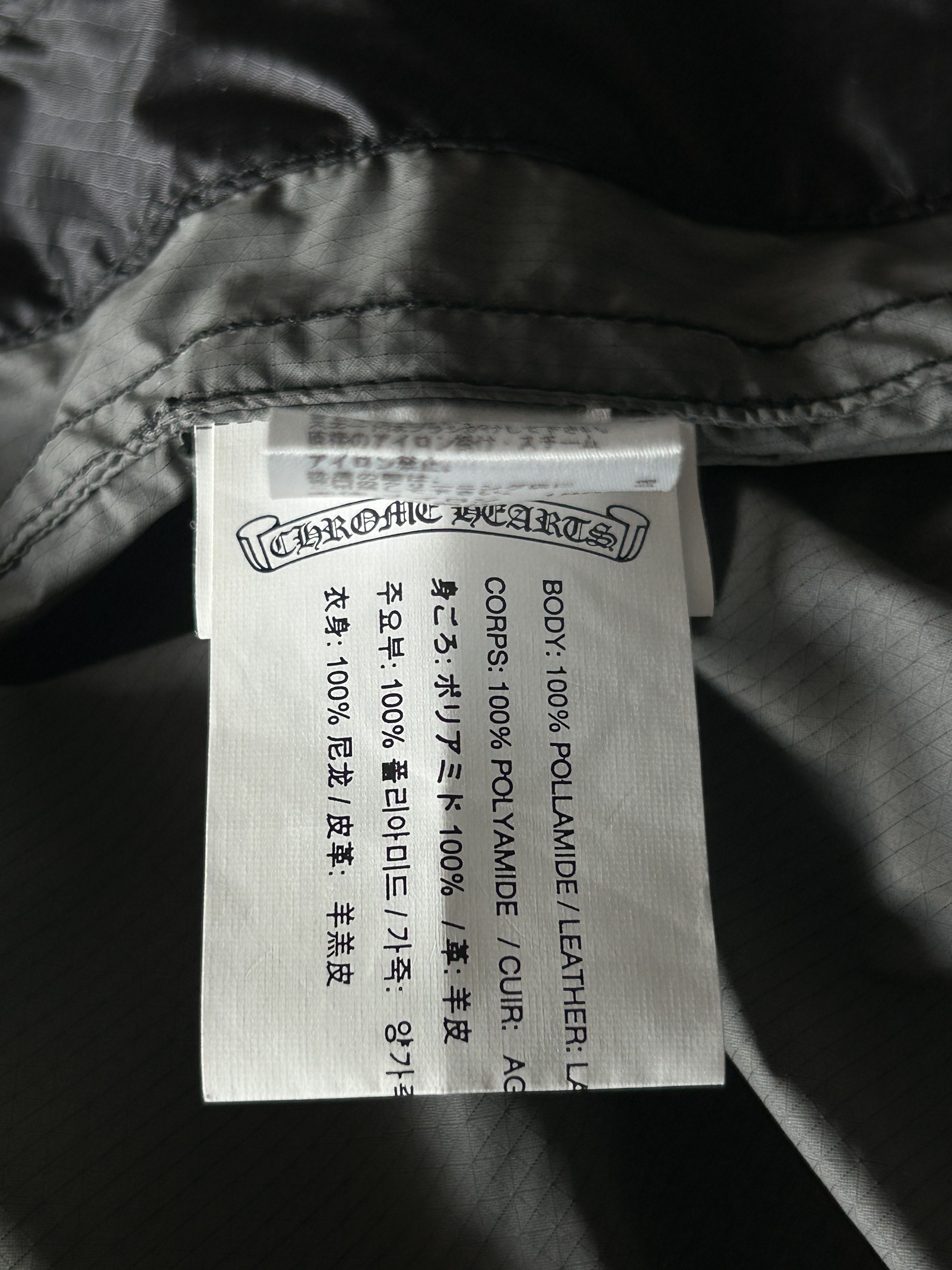 Chrome Hearts Chrome Hearts Black Cross Patch Nylon Windbreaker Size US M / EU 48-50 / 2 - 5 Thumbnail
