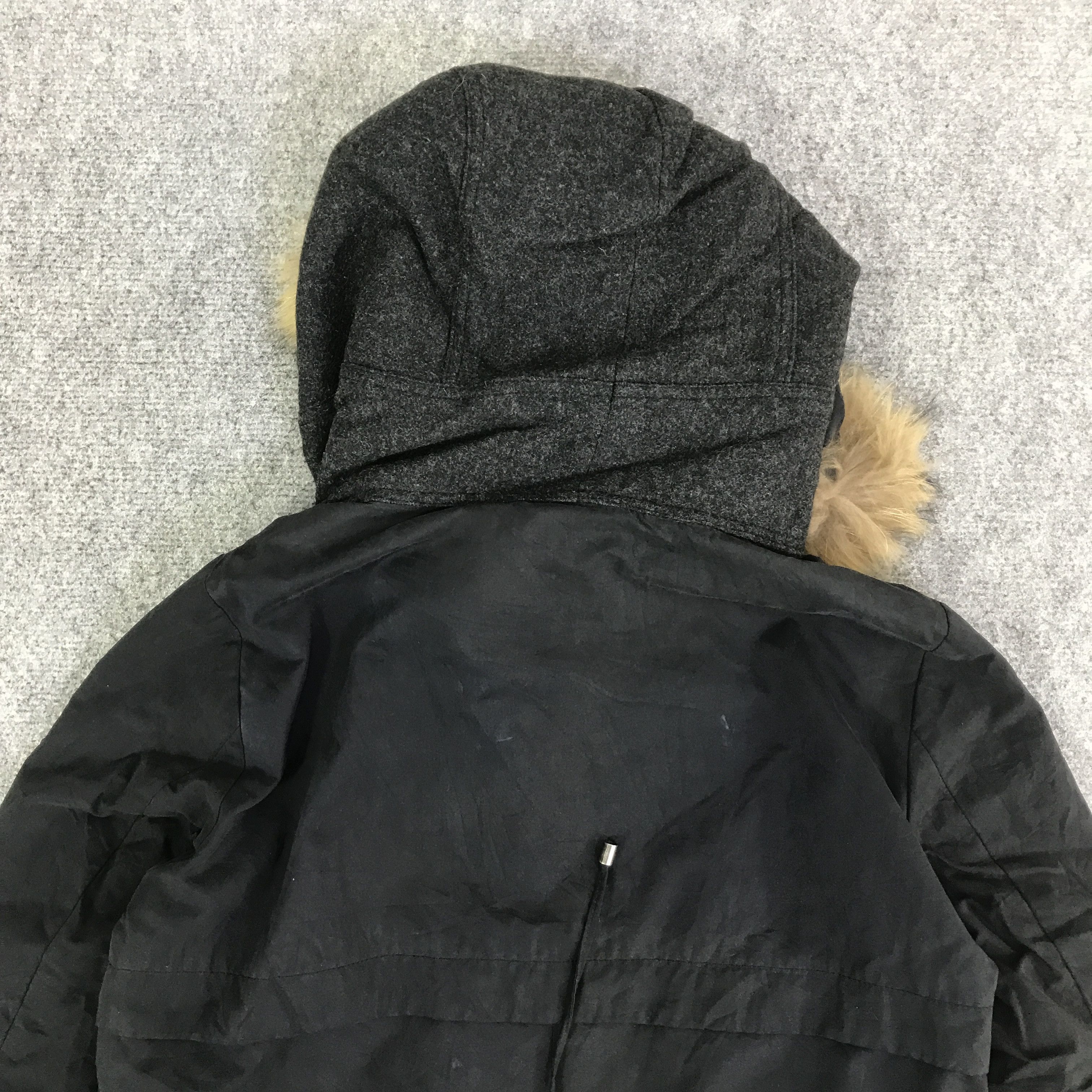 Japanese Brand MAX&CO FUR HOODIE WOMAN JACKET K123B2 Size US L / EU 52-54 / 3 - 9 Thumbnail