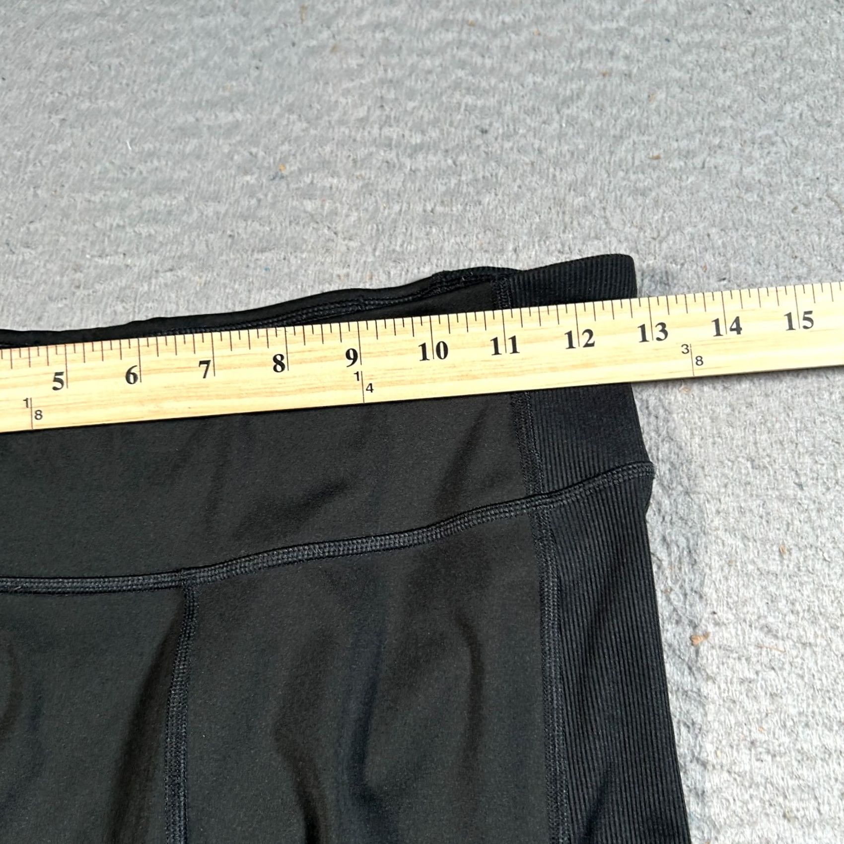 Lacoste Lacoste Sport Leggings Womens Medium Black Mid Rise Workout Croc Performance Leggings Black Lacoste Womens Medium M Athletic Activewear Croc Sport Size 32" / US 10 / IT 46 - 7 Thumbnail