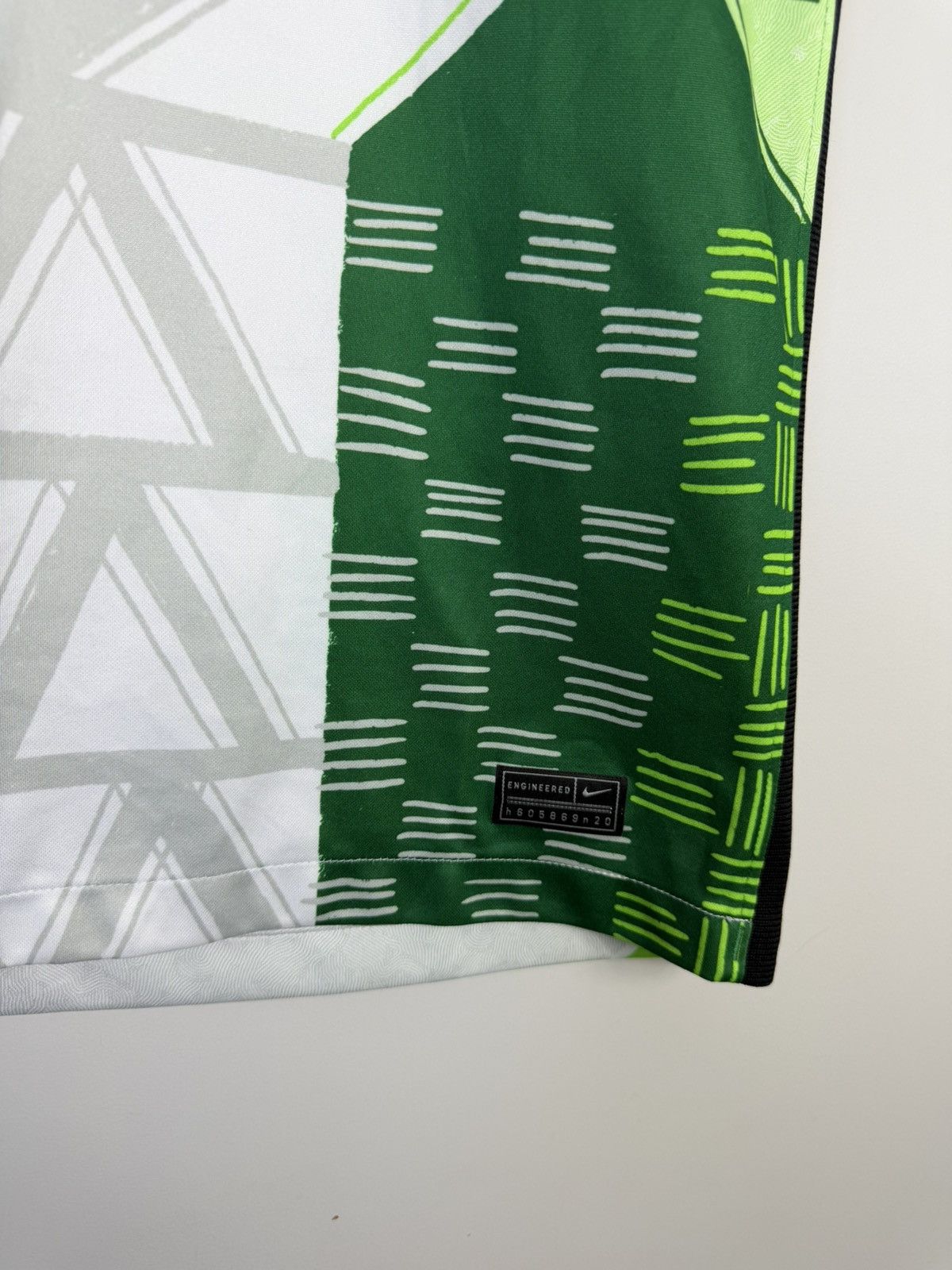 Nike Unique Nike Nigeria 2020/2021 Soccer Jersey Size US M / EU 48-50 / 2 - 2 Thumbnail