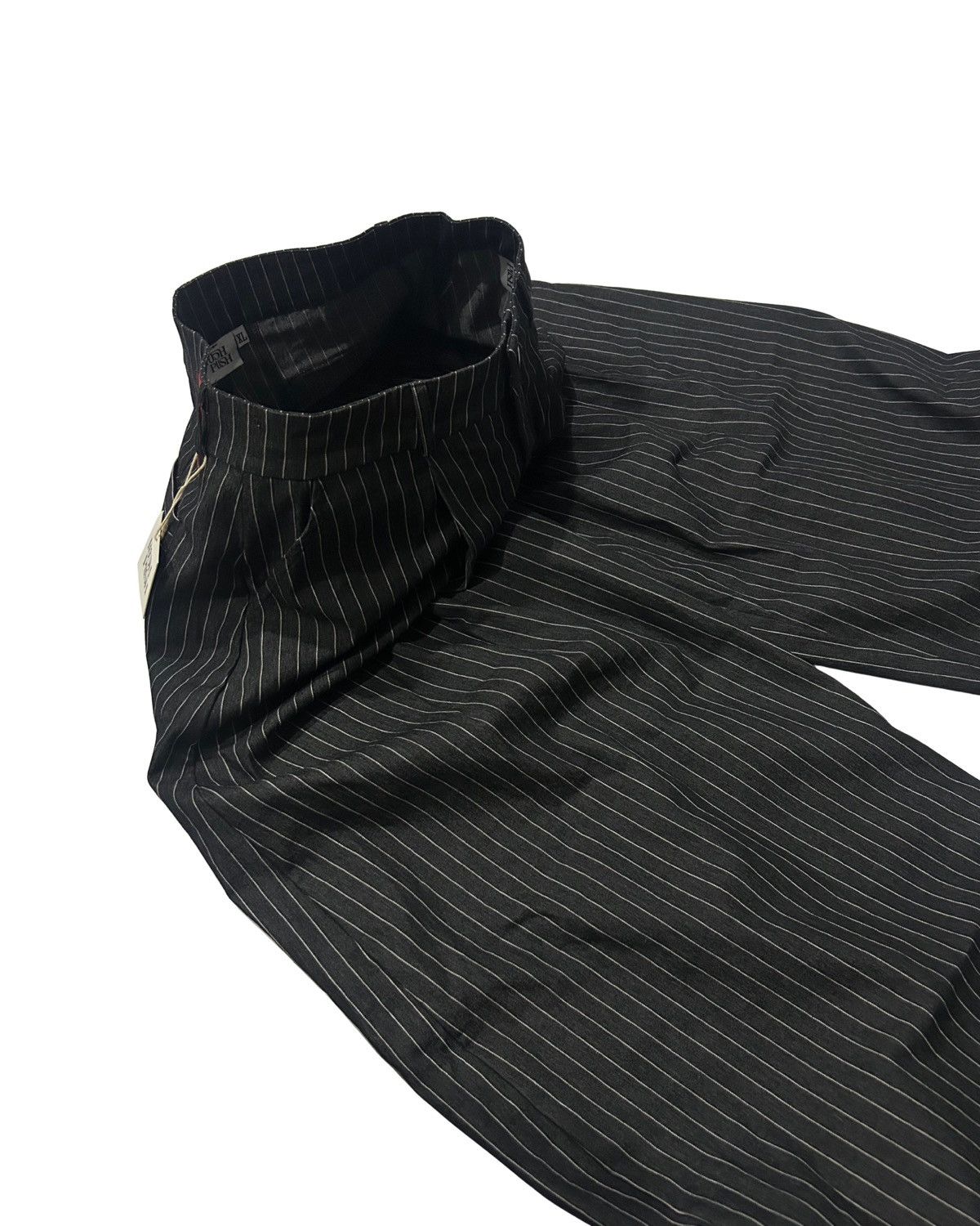 Vintage PUSH PUSH PINSTRIPE PANTS Size US 32 / EU 48 - 2 Thumbnail