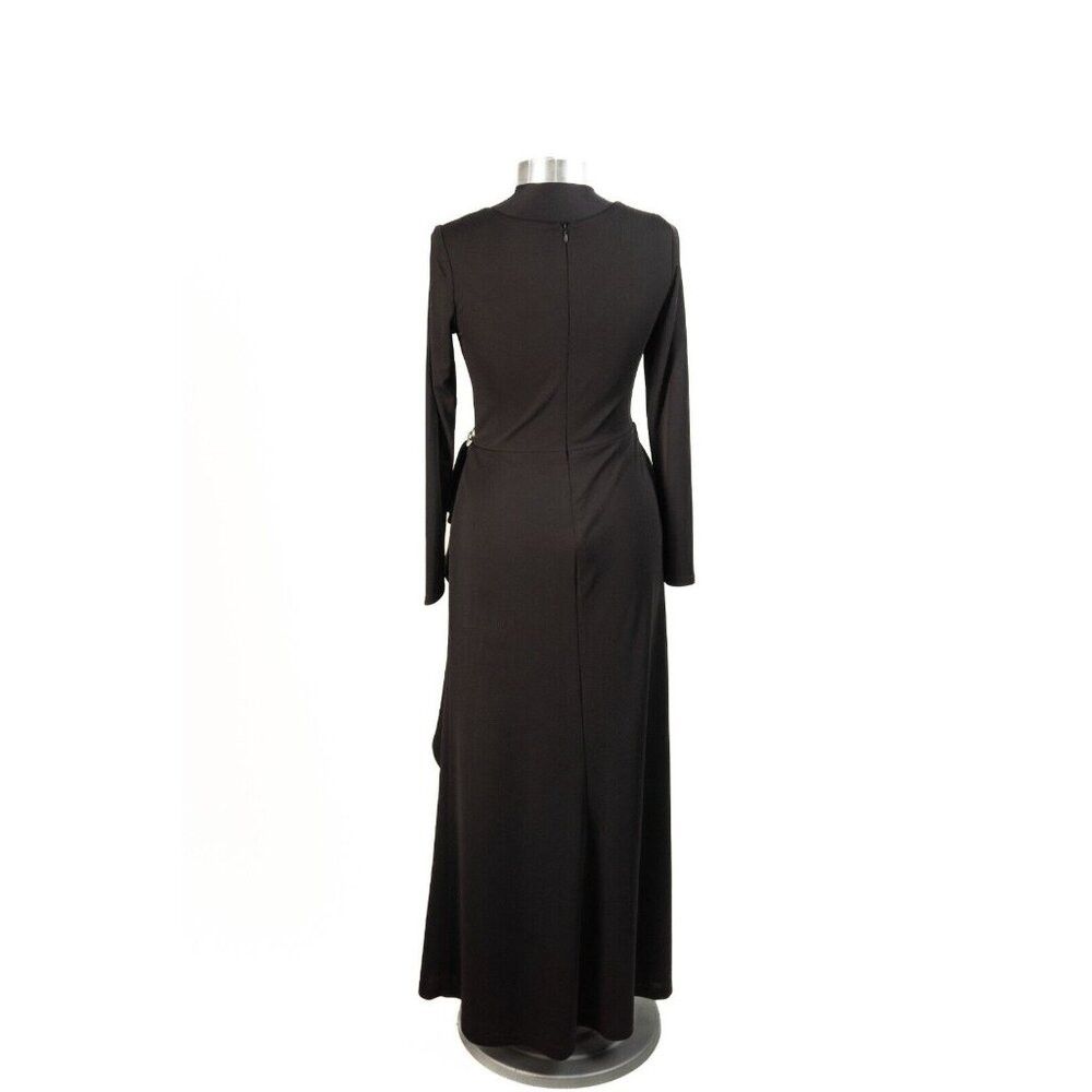 Ralph Lauren Ralph Lauren Long Sleeve Ruffle Trim Jersey Evening Gown Na Size M / US 6-8 / IT 42-44 - 8 Thumbnail