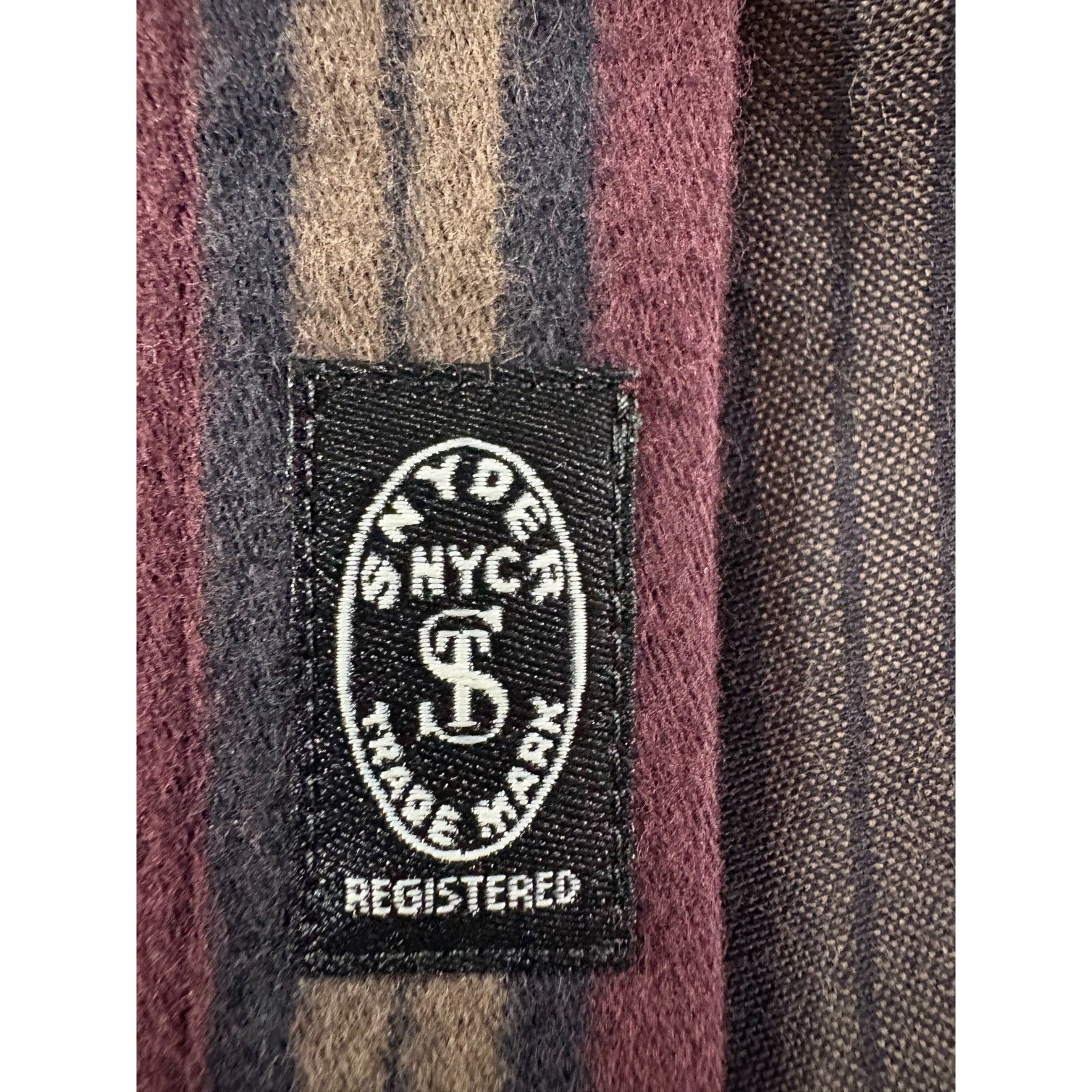 Todd Snyder Todd Snyder X Albiate flannel striped band collarShirt sz M Size US M / EU 48-50 / 2 - 3 Thumbnail