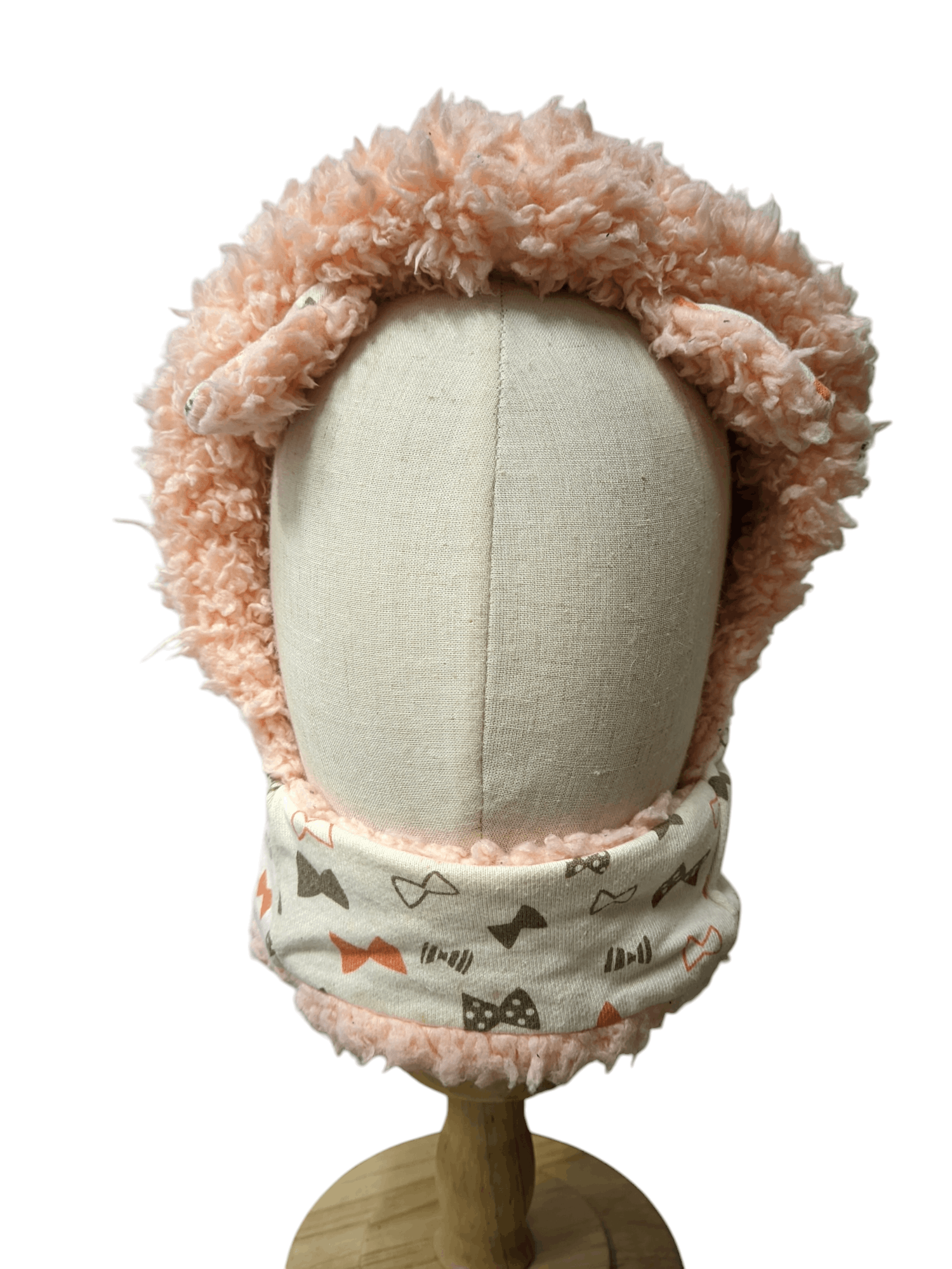 Japanese Brand Balaclava Fur Beanie Hats One Holes Size ONE SIZE - 3 Thumbnail