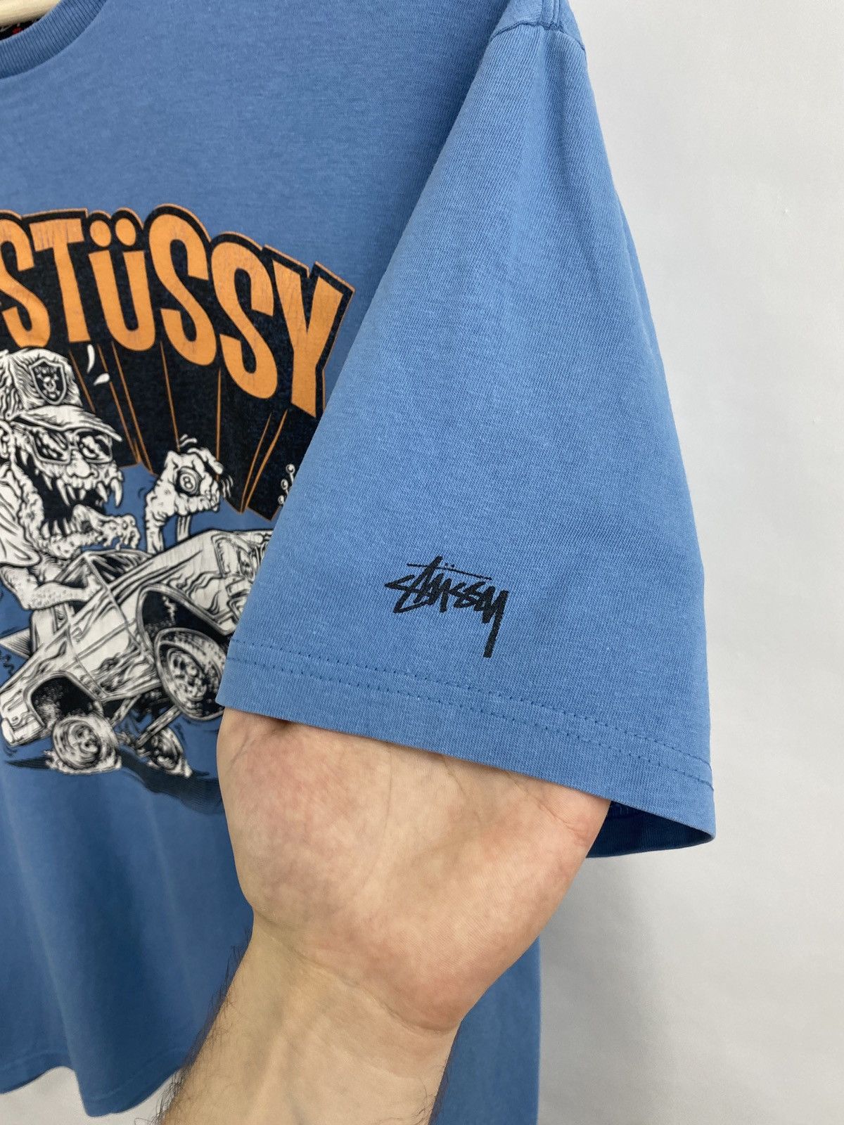 Stussy 🇺🇸 Vintage Stussy 80s Old School Still Kickin’it Travis Scott Size US L / EU 52-54 / 3 - 5 Thumbnail