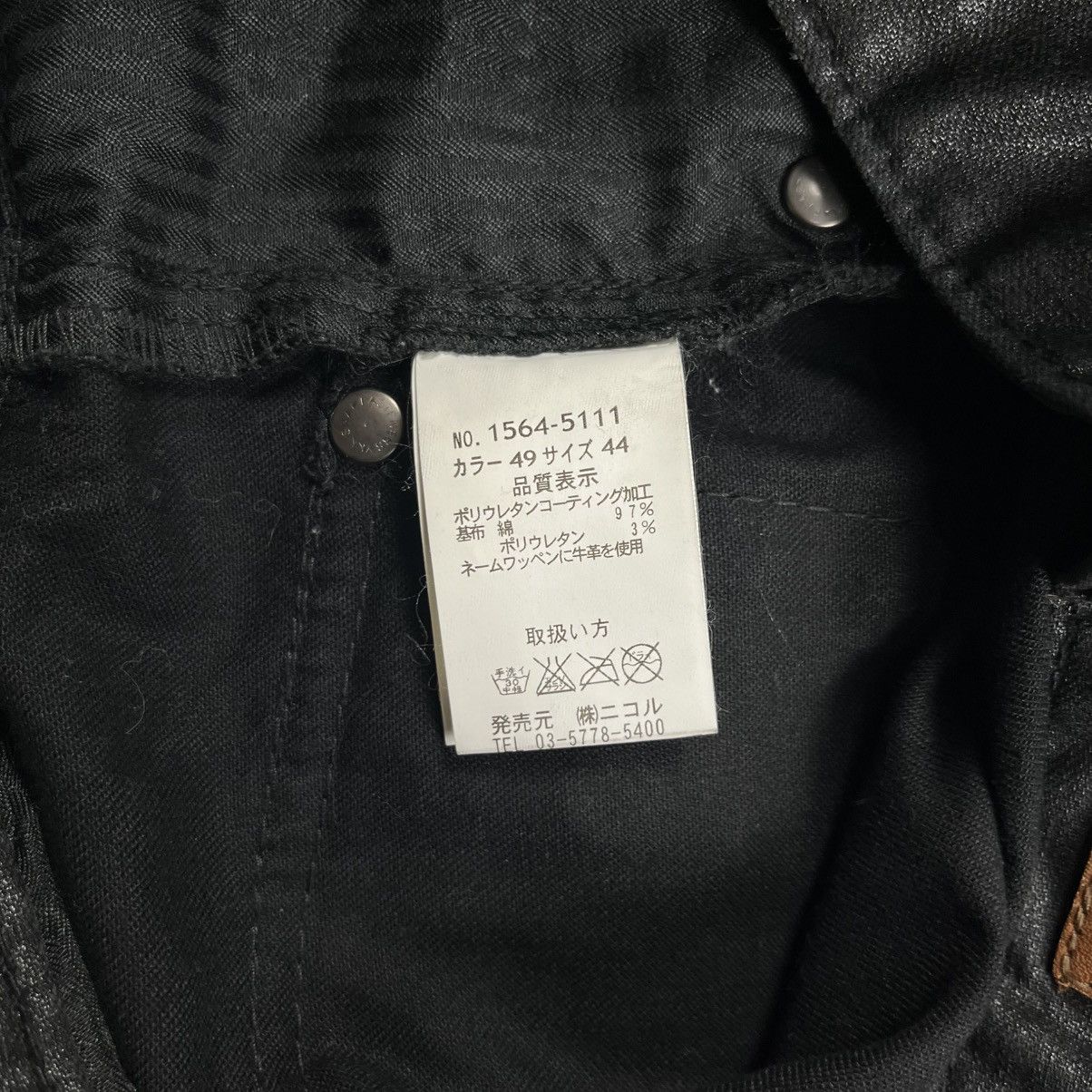 14th Addiction 2000s Nicole Club - Waxed Cargo Pants Size US 29 - 8 Thumbnail