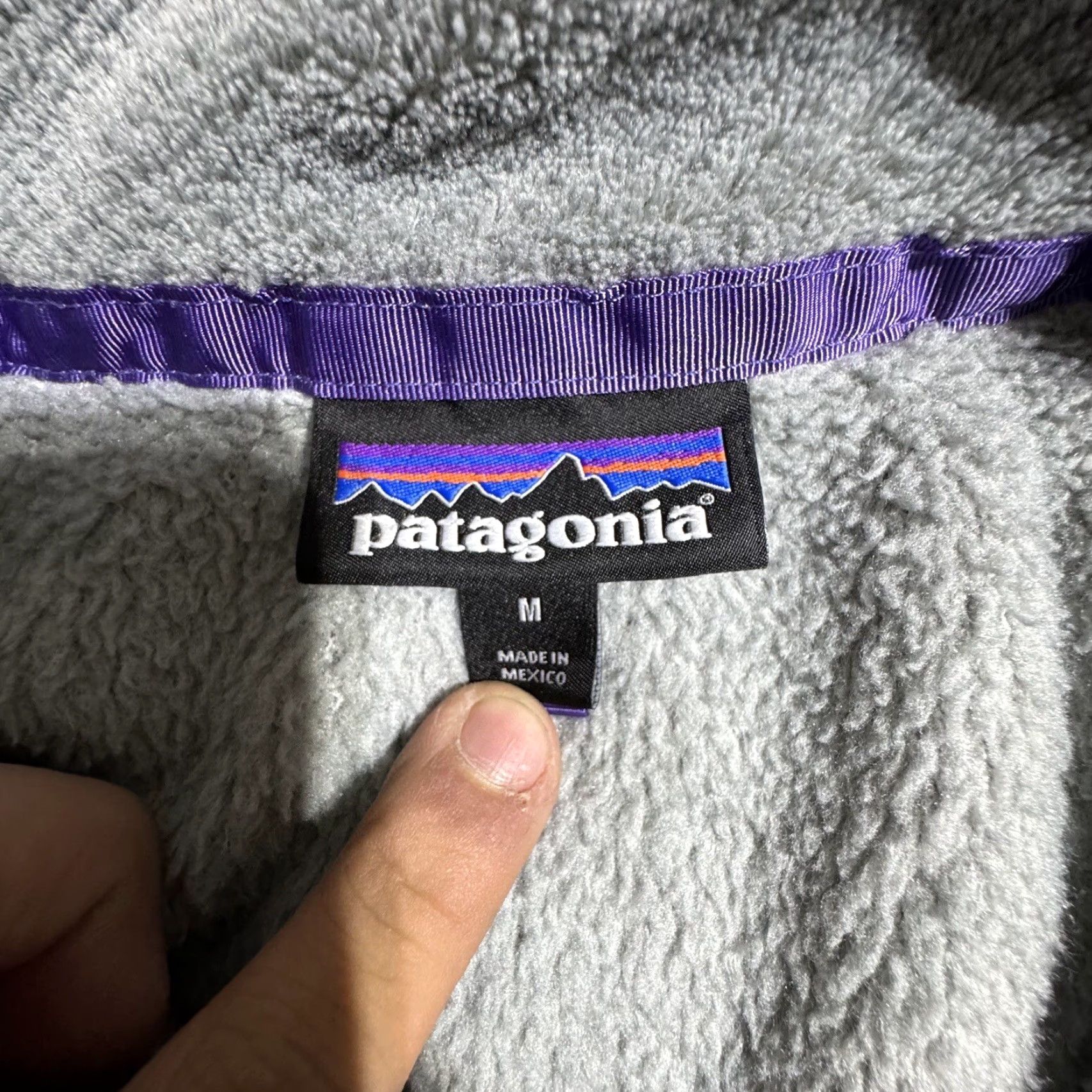 Patagonia Patagonia Jacket Womens M Gray Fleece Pullover Tsnap Polyester Basic Jacket Size M / US 6-8 / IT 42-44 - 5 Thumbnail