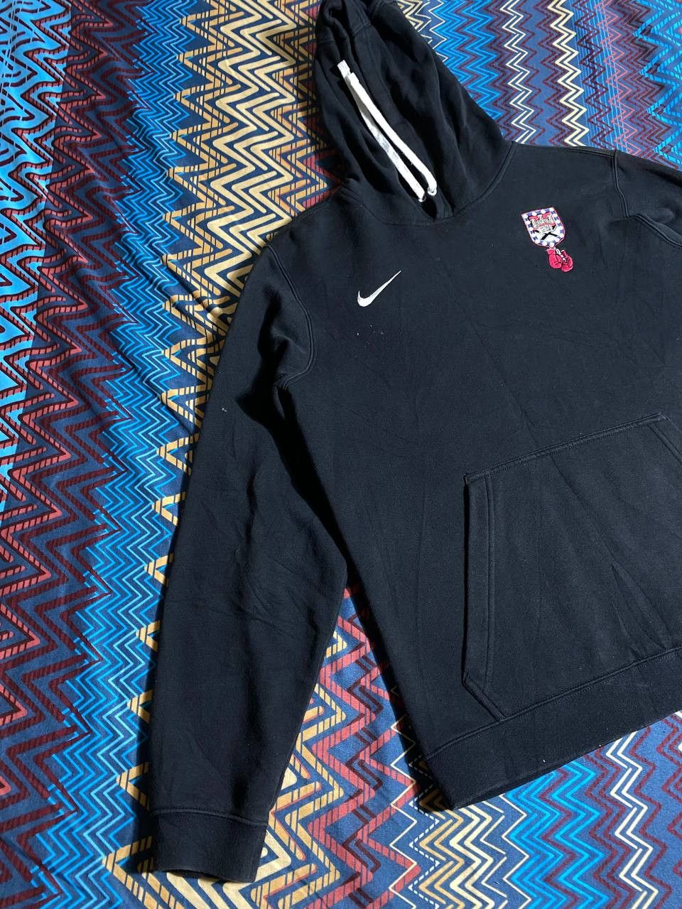 Nike × Vintage Sweatshirt Nike Vintage Big Central Logo 90s Outdoor Style Size US M / EU 48-50 / 2 - 12 Thumbnail