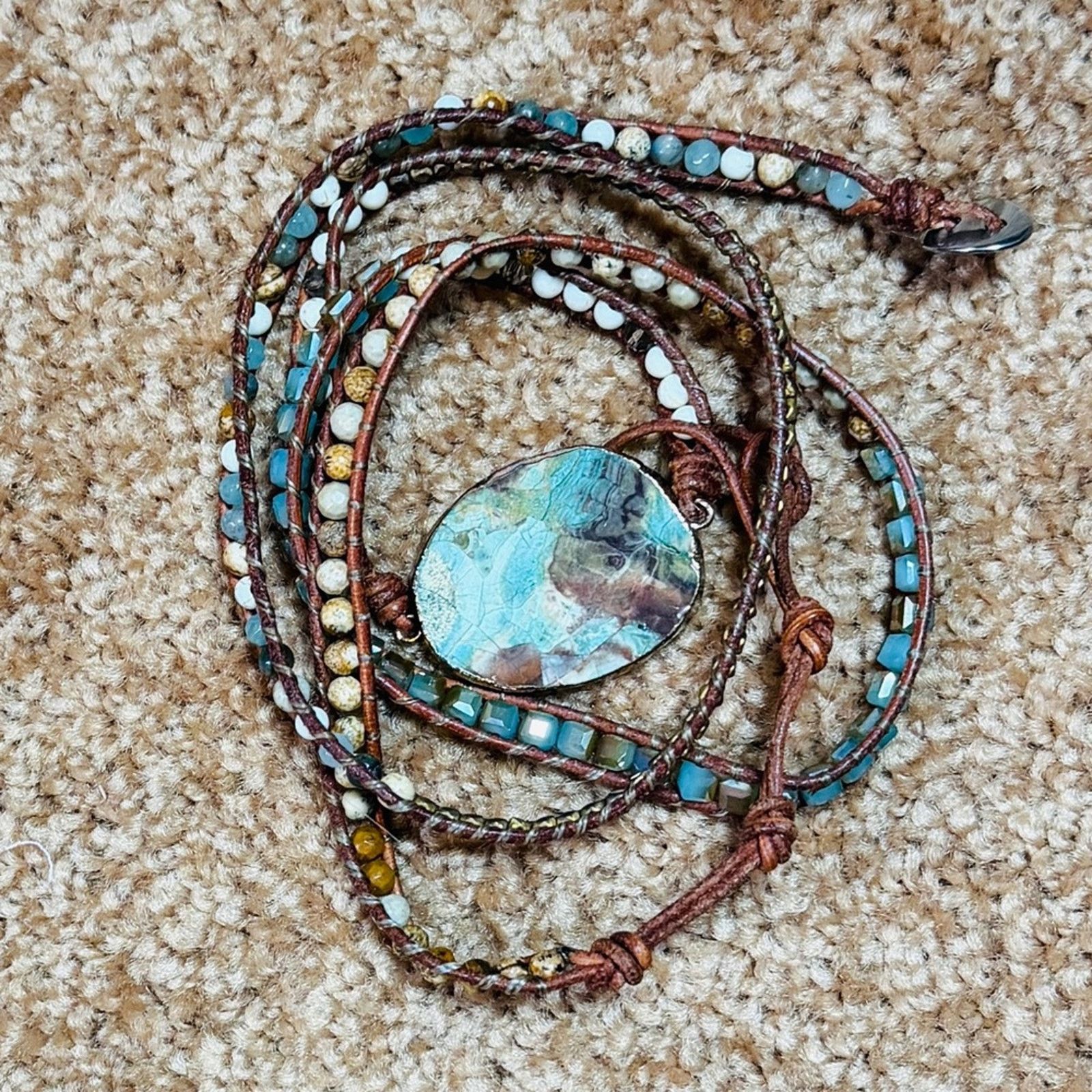 Handmade Bohemian Wrap Bracelet Size ONE SIZE - 1 Thumbnail