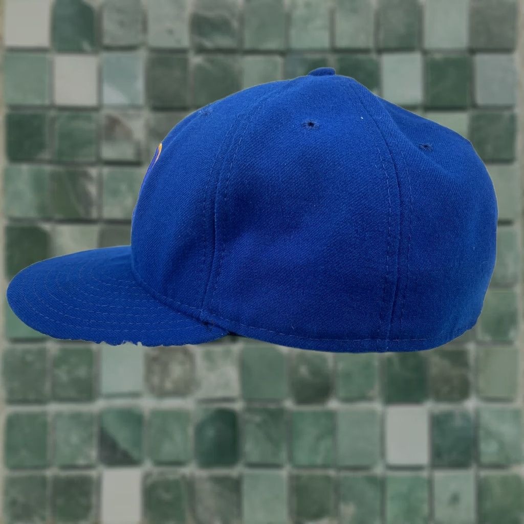 New Era Milwaukee Brewers New Era 59Fifty Hat Mens Cap Caseball Size 7 1/2 Blue polyester solid Size ONE SIZE - 1 Thumbnail