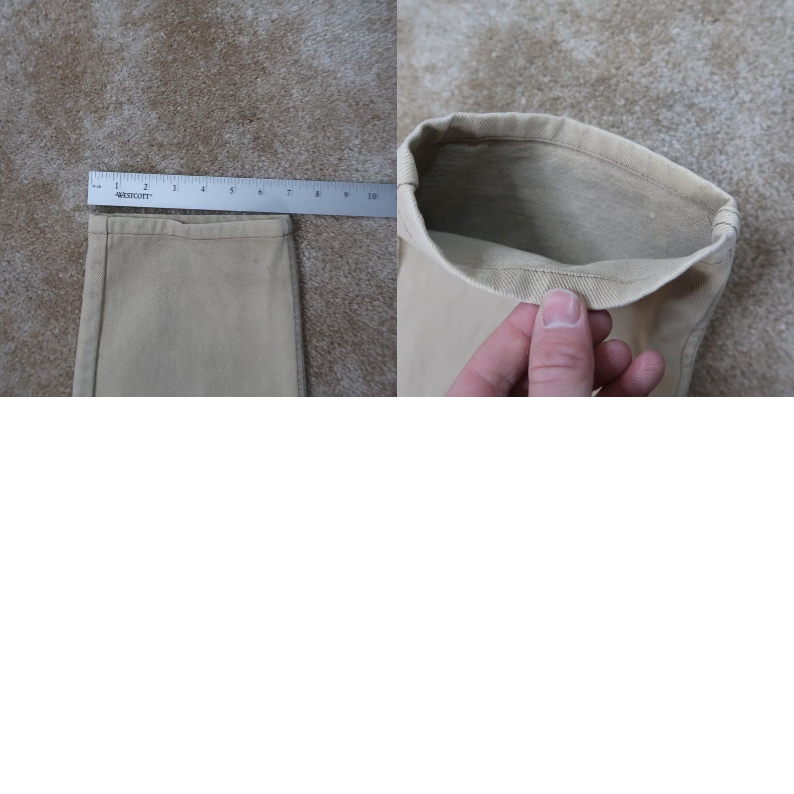 Levi's VINTAGE Levi's 550 Jeans Mens 32x34 Beige Denim Relaxed Tapered 90s 1994 USA Grunge Pills Size US 32 / EU 48 - 9 Thumbnail