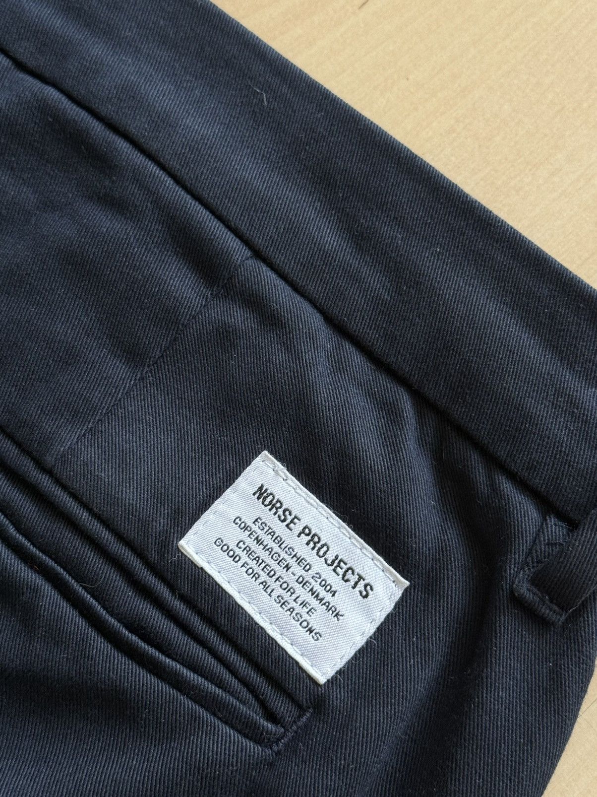 Norse Projects Norse Projects Aros Slim Light stretch chino trousers pants Size US 32 / EU 48 - 8 Thumbnail
