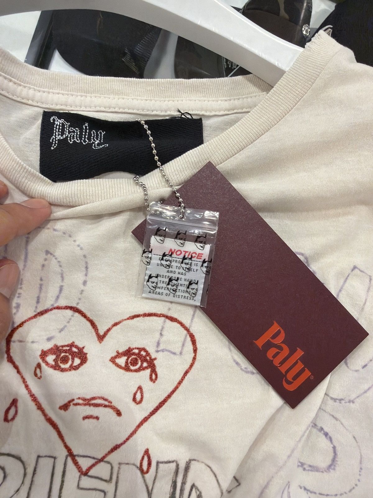 Paly Hollywood Paly Hollywood Find Your Friends Cream Tee Size US S / EU 44-46 / 1 - 4 Thumbnail