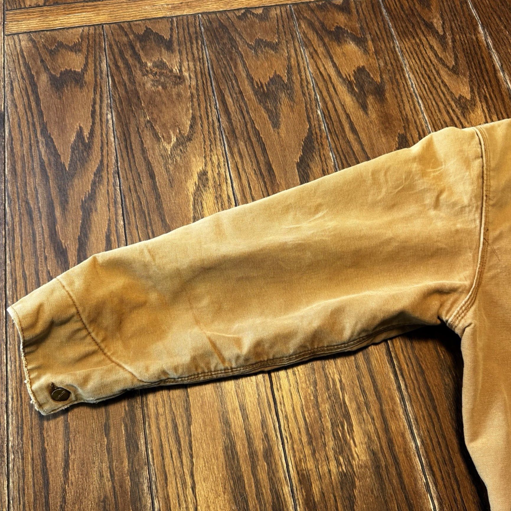 Carhartt VINTAGE Carhartt Canvas Work Jacket 44 Brown Blanket Lined 80s 70s Men Regular Size 44 Jacket Size US S / EU 44-46 / 1 - 5 Thumbnail