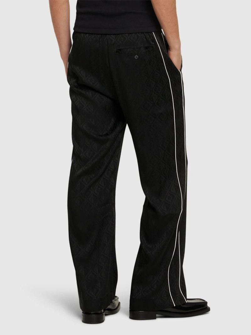 Marine Serre Marine Serre Jacquard Fluid Pants Logo Print Size L Size US 40 / EU 56 - 3 Thumbnail