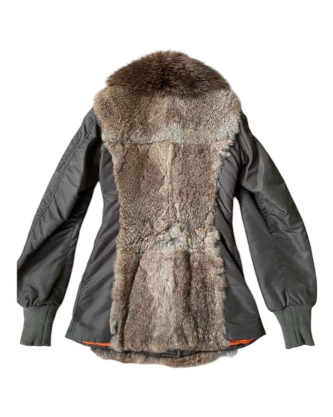 Dolce & Gabbana F/W 2001 REX RABBIT FUR PADDED JACKET Size XS / US 0-2 / IT 36-38 - 2 Thumbnail