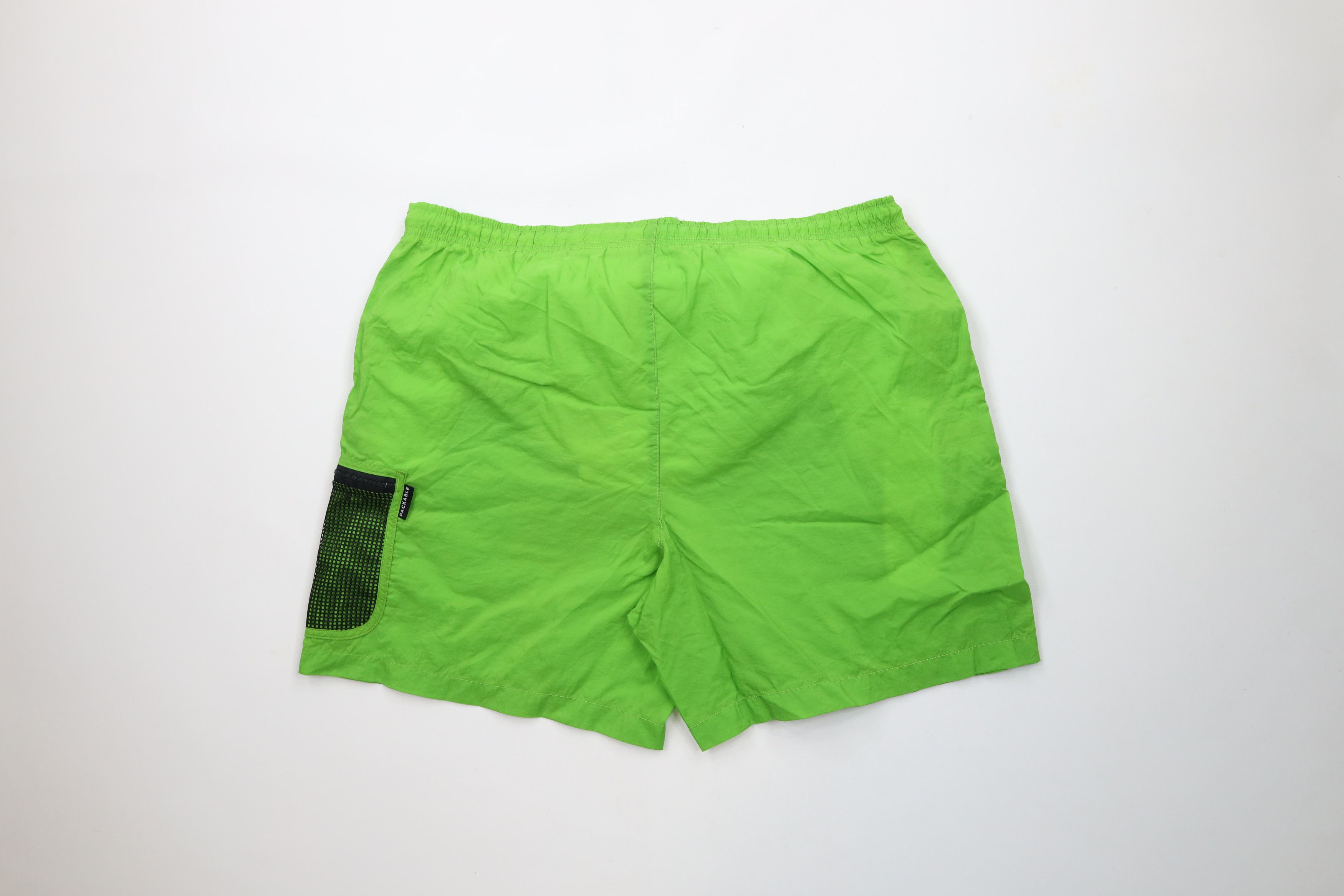 Columbia × Vintage Vintage 90s Columbia Mesh Lined Above Knee Shorts Baggies Size US 34 / EU 50 - 11 Thumbnail