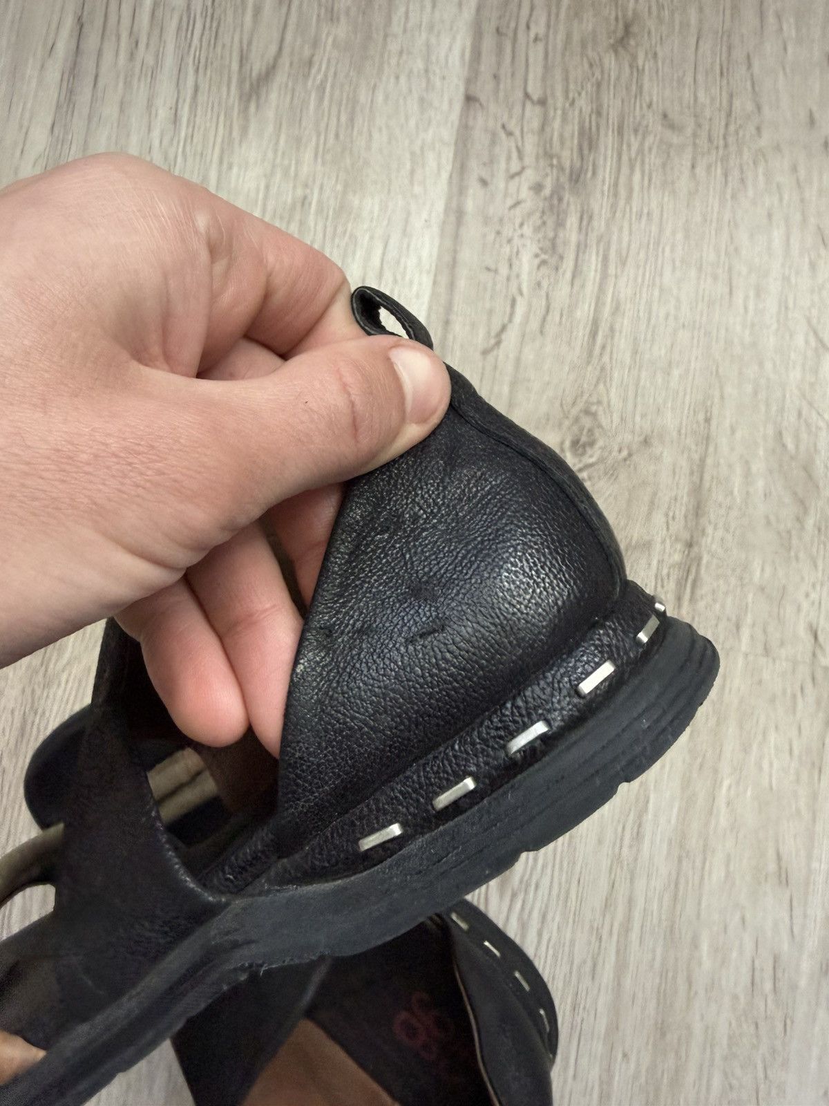 A.S.98 A.S.98 Avant-Garde Leather Sandals EU36 (US6) Made in Italy Size US 6 / IT 36 - 18 Thumbnail