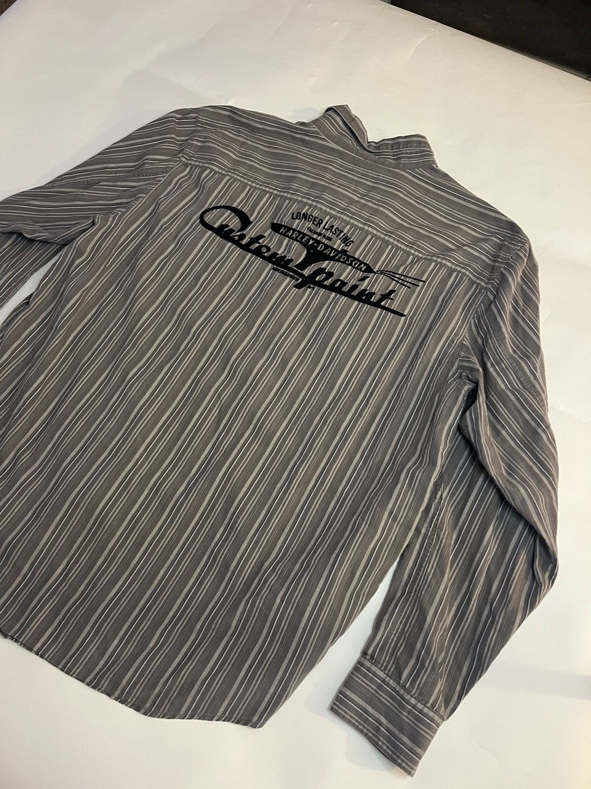 Harley Davidson Harley Davidson Mechanic Shop Shirt Work Shirt Size US XL / EU 56 / 4 - 2 Thumbnail
