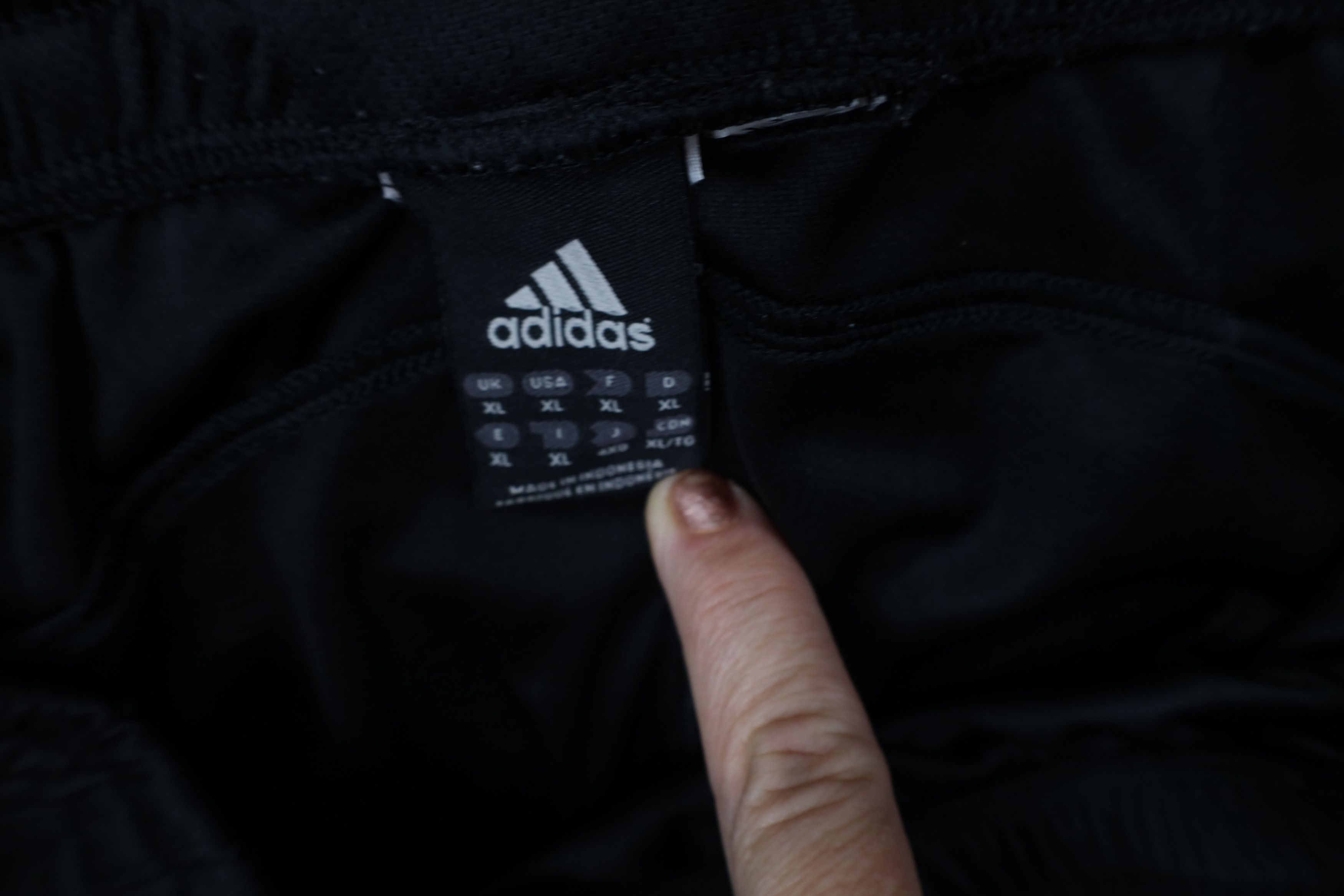 Adidas Vintage Y2K Adidas Spell Out Striped Knit Sweatpants Black Size US 38 / EU 54 - 9 Thumbnail