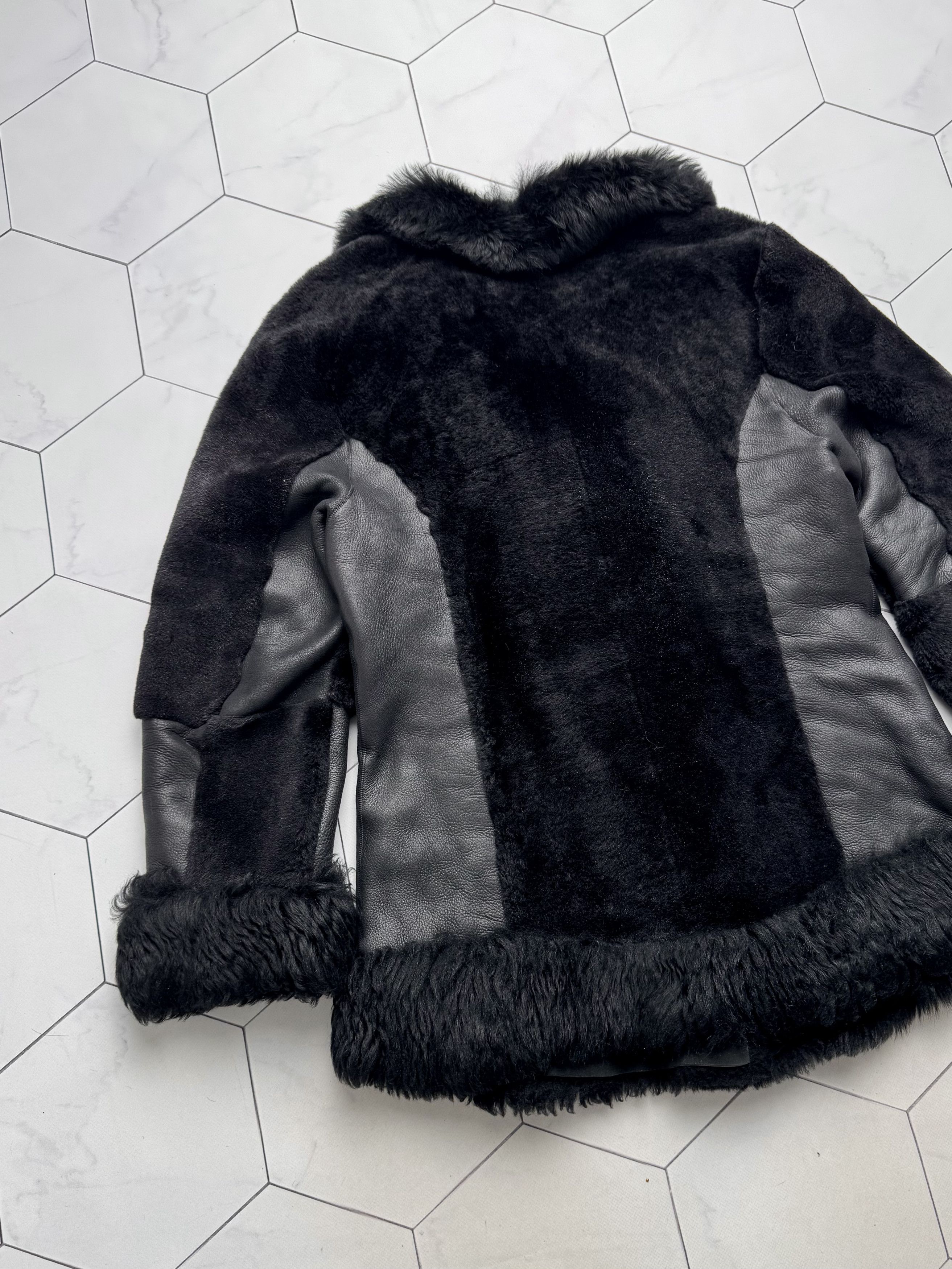 Vintage Vintage Real Sheepskin Coat (B550)E2D15 Size XL / US 12-14 / IT 48-50 - 12 Thumbnail