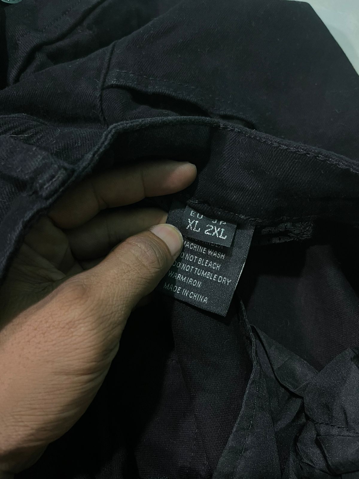 Japanese Brand Komine Bikers Cargo Denim Size US 39 - 7 Thumbnail