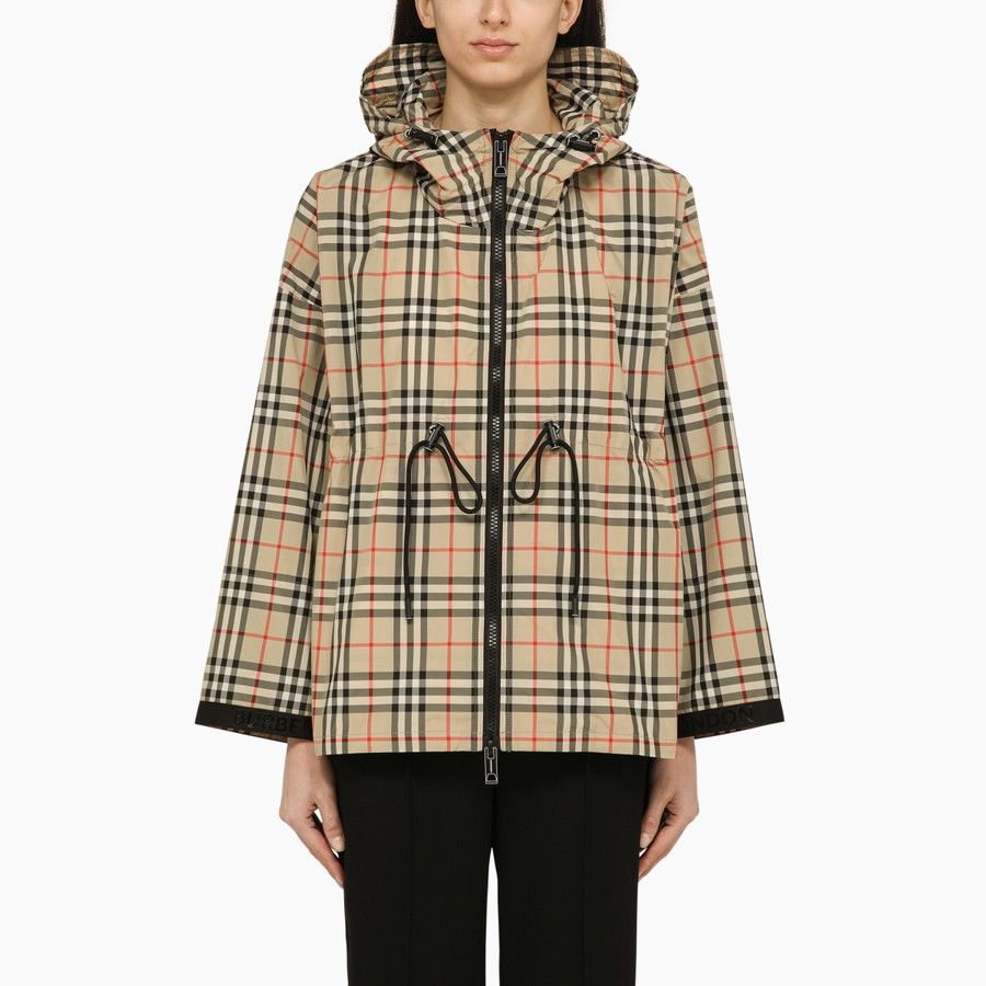 image of Burberry O1D2Blof0124 Jacket In Beige, Women's (Size Small)