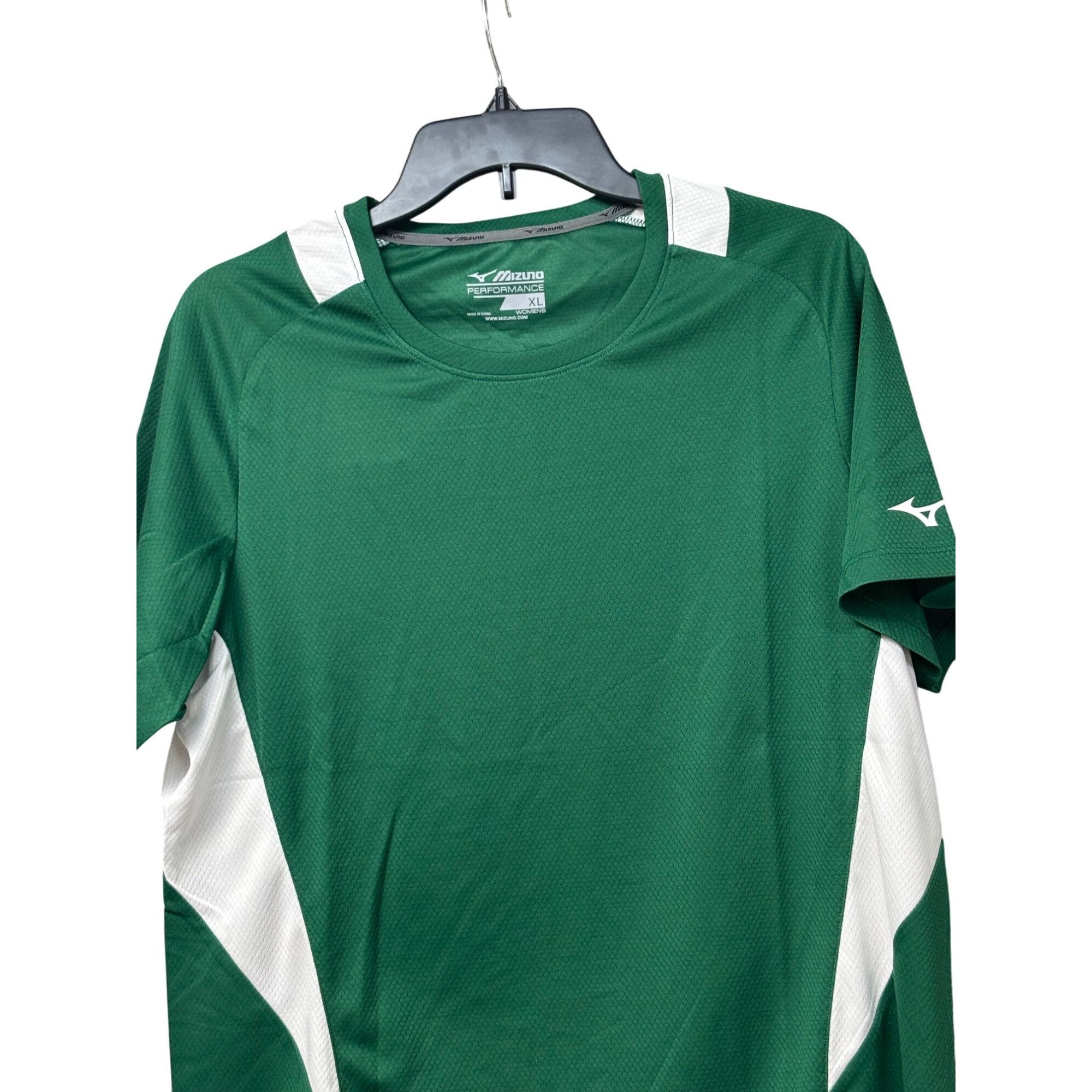 Mizuno Mizuno Women’s Softball Crew Neck Jersey, Forest Green /Whi Size XL / US 12-14 / IT 48-50 - 5 Thumbnail