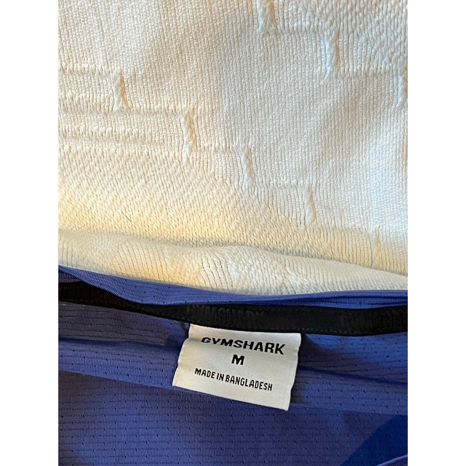 Gymshark Gymshark Blue Sweat Wicking T-Shirt Mens M Size US M / EU 48-50 / 2 - 2 Thumbnail