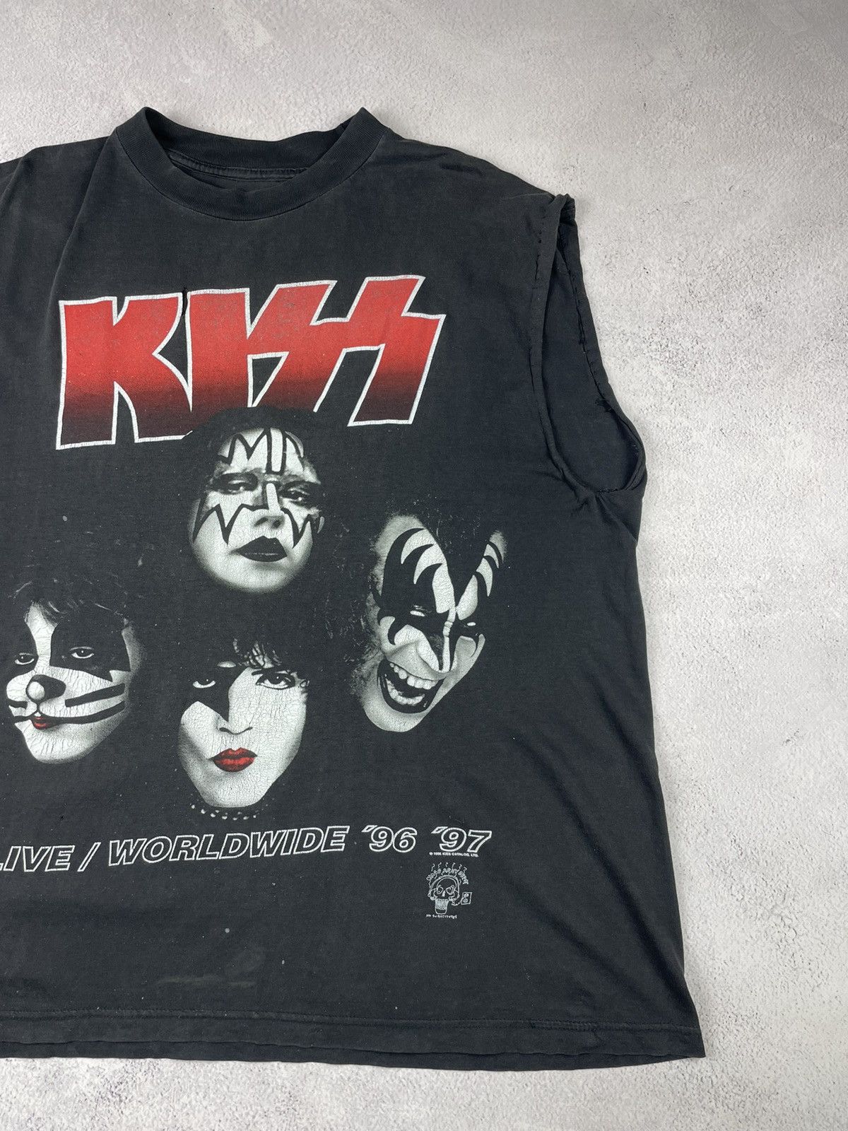 KISS Vintage KISS 96-97 Alive World Tour Black I GOT THE BEST Size US M / EU 48-50 / 2 - 2 Thumbnail