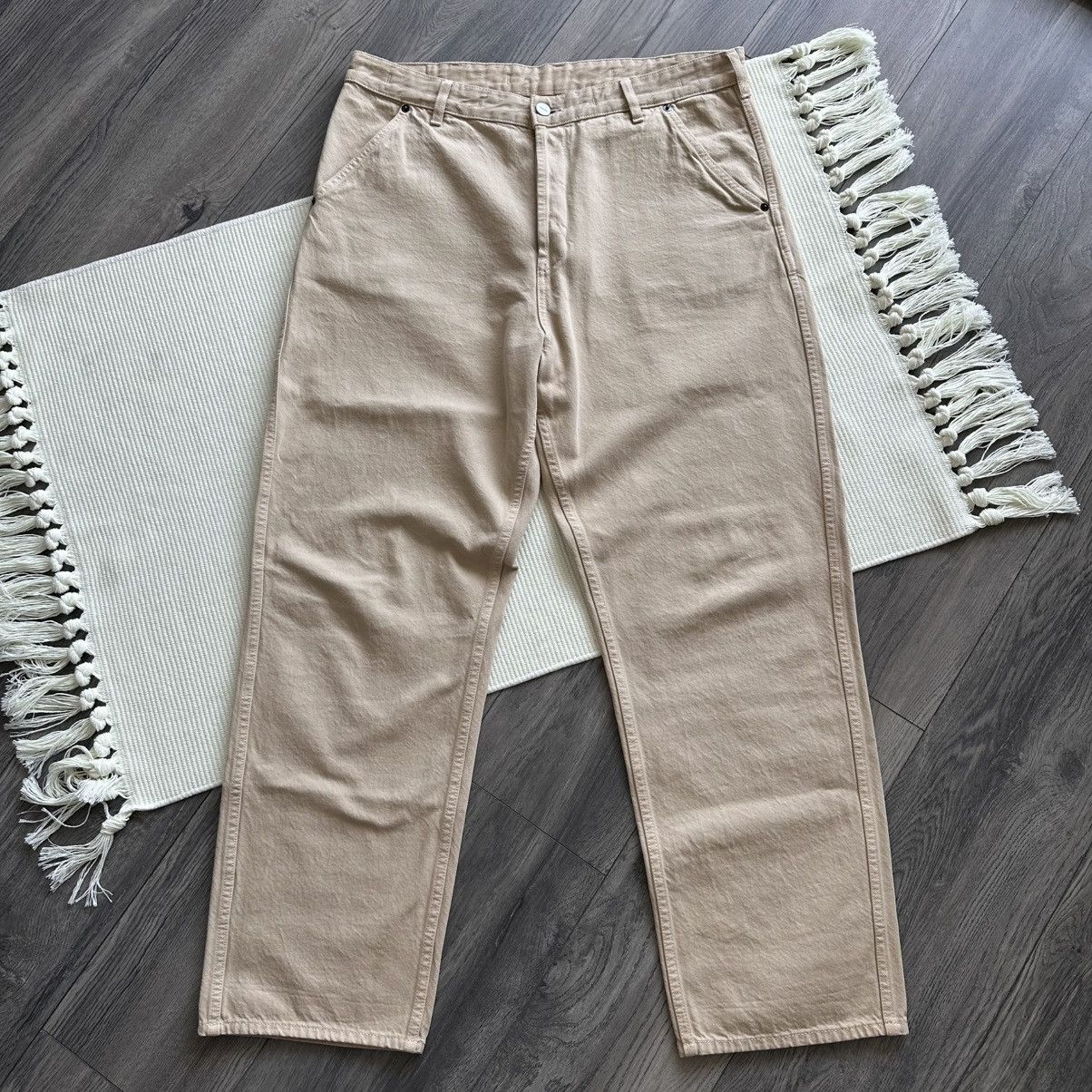 Jacquemus JACQUEMUS Beige Loose Fit Denim Pants Size US 34 / EU 50 - 1 Thumbnail
