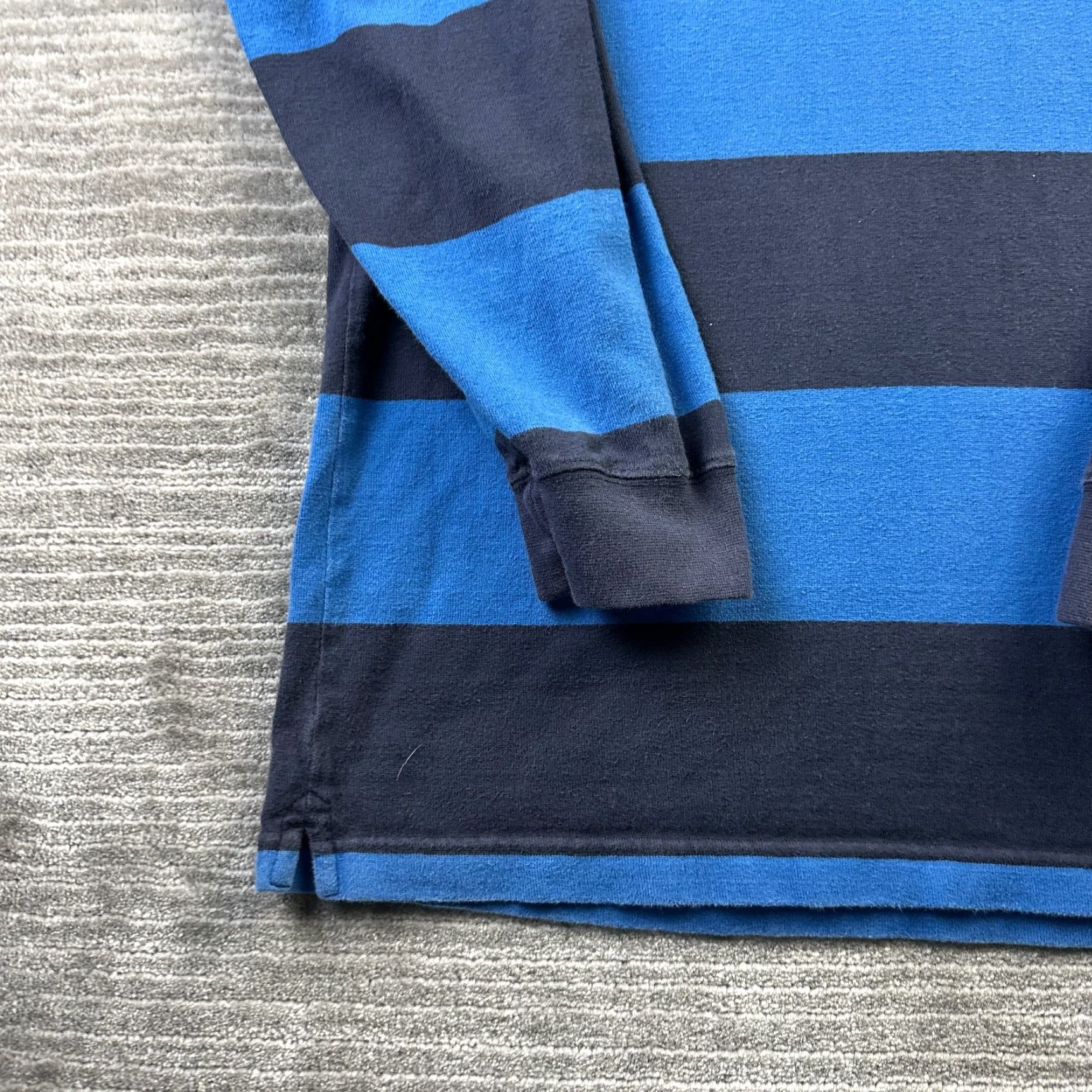 Chaps Chaps Rugby Shirt Mens Large Blue Orange Long Sleeve Polo Preppy Y2K Crest Size US XXL / EU 58 / 5 - 7 Thumbnail