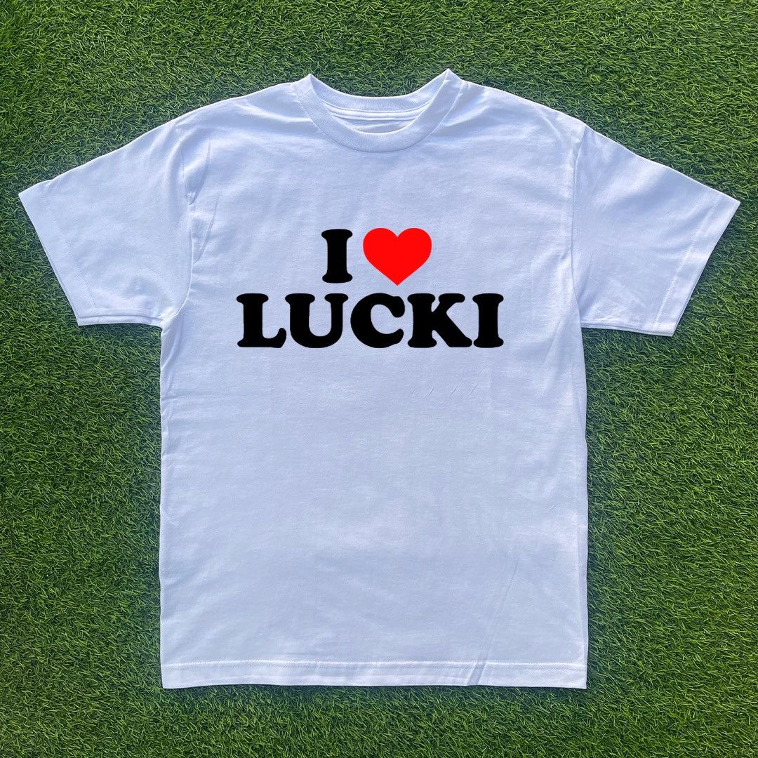 Vintage I <3 LUCKI TSHIRT Size US L / EU 52-54 / 3 - 1 Preview