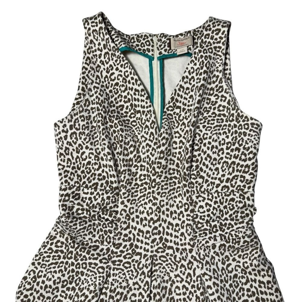 Banana Republic Banana Republic Issa Collection Leopard Printed Ponte Dress Size XS / US 0-2 / IT 36-38 - 4 Thumbnail