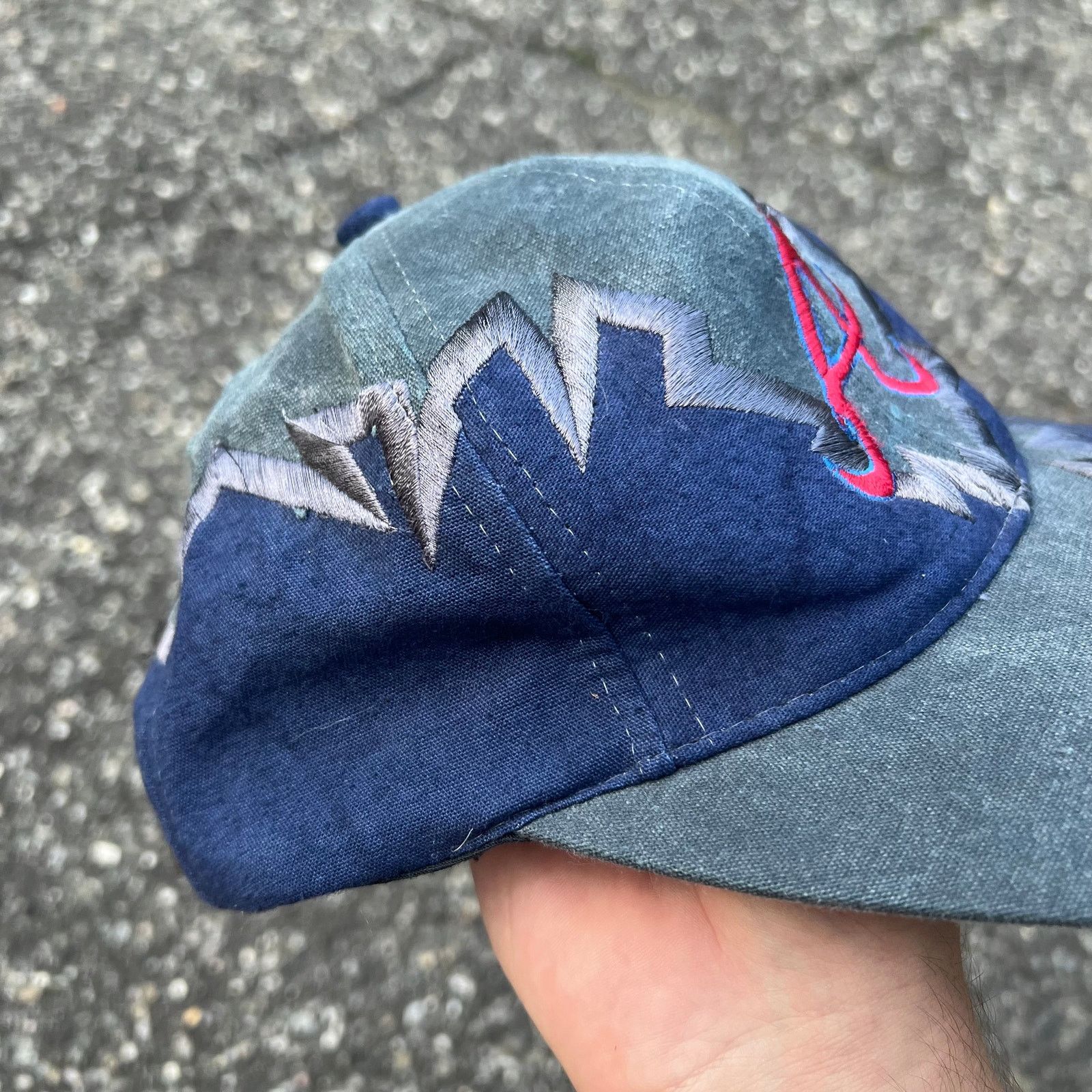 MLB Vintage Atlanta braves drew pearson mlb hat Size ONE SIZE - 5 Thumbnail